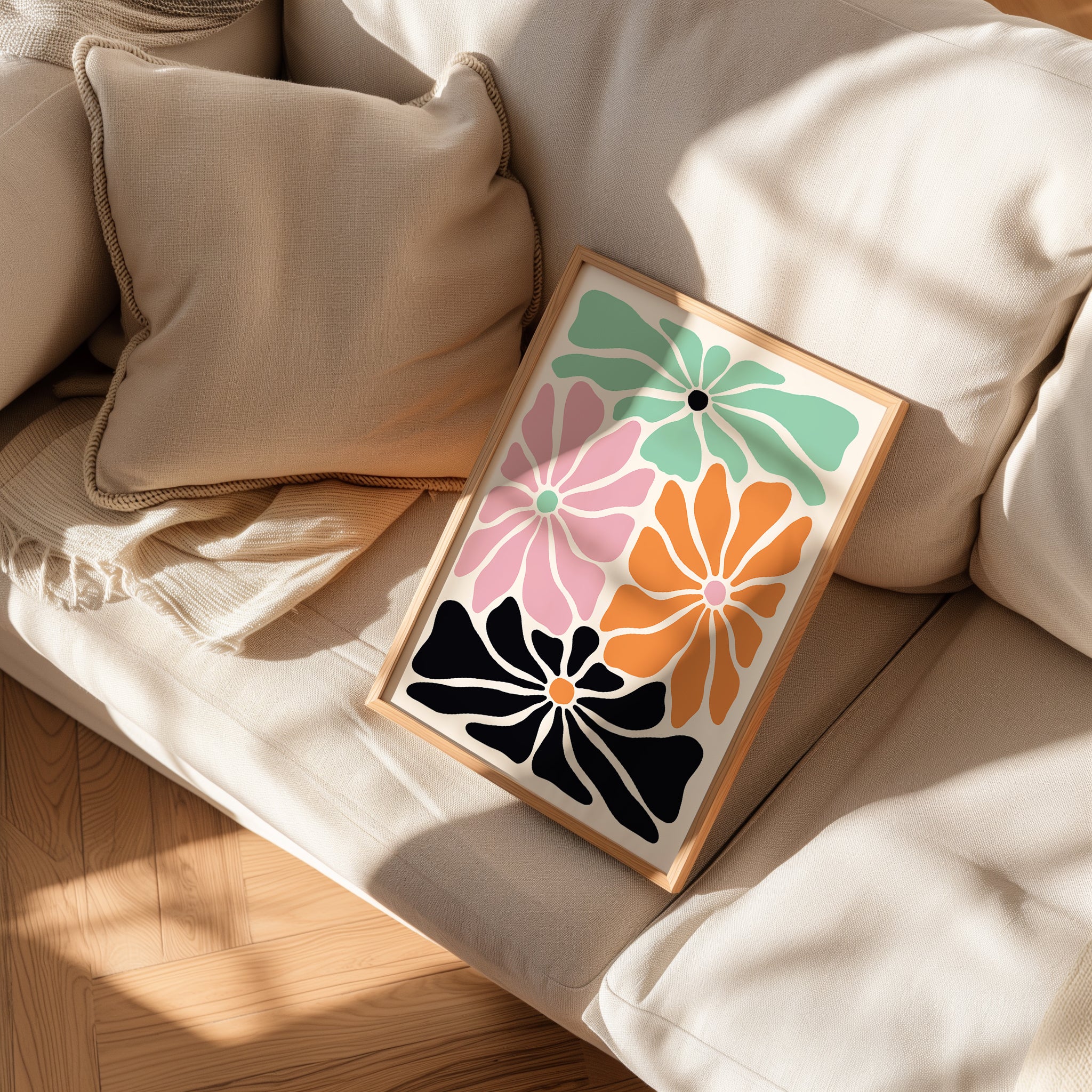 Floral Harmony-psoter-wall_art-decor-The Poster Square