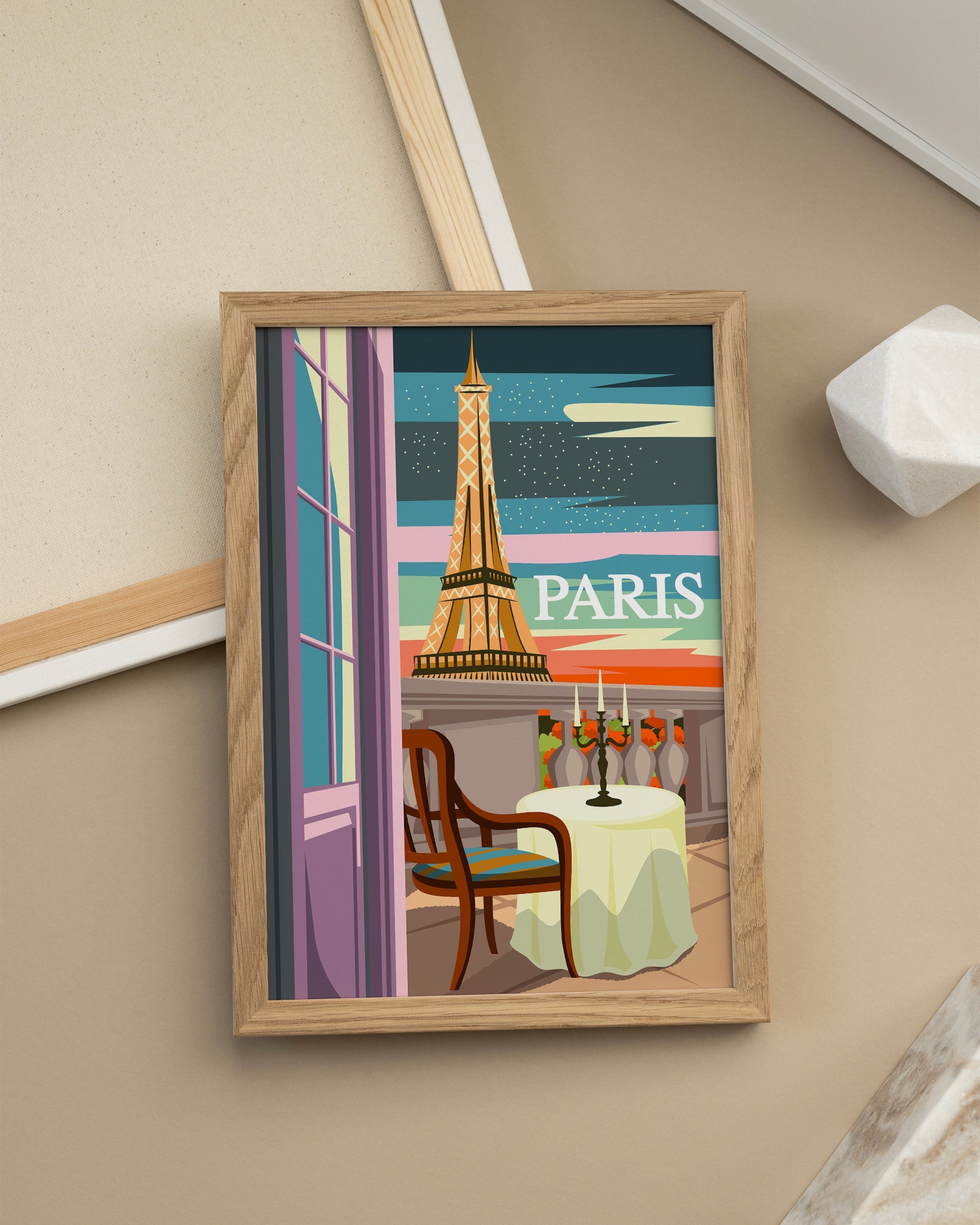 Café Charm: Paris View