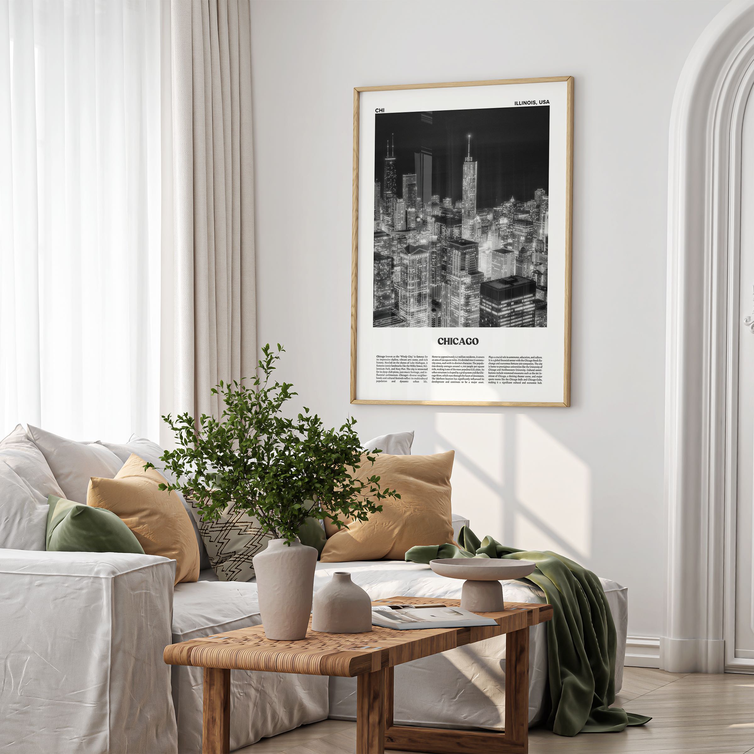 Chicago No.3-psoter-wall_art-decor-The Poster Square