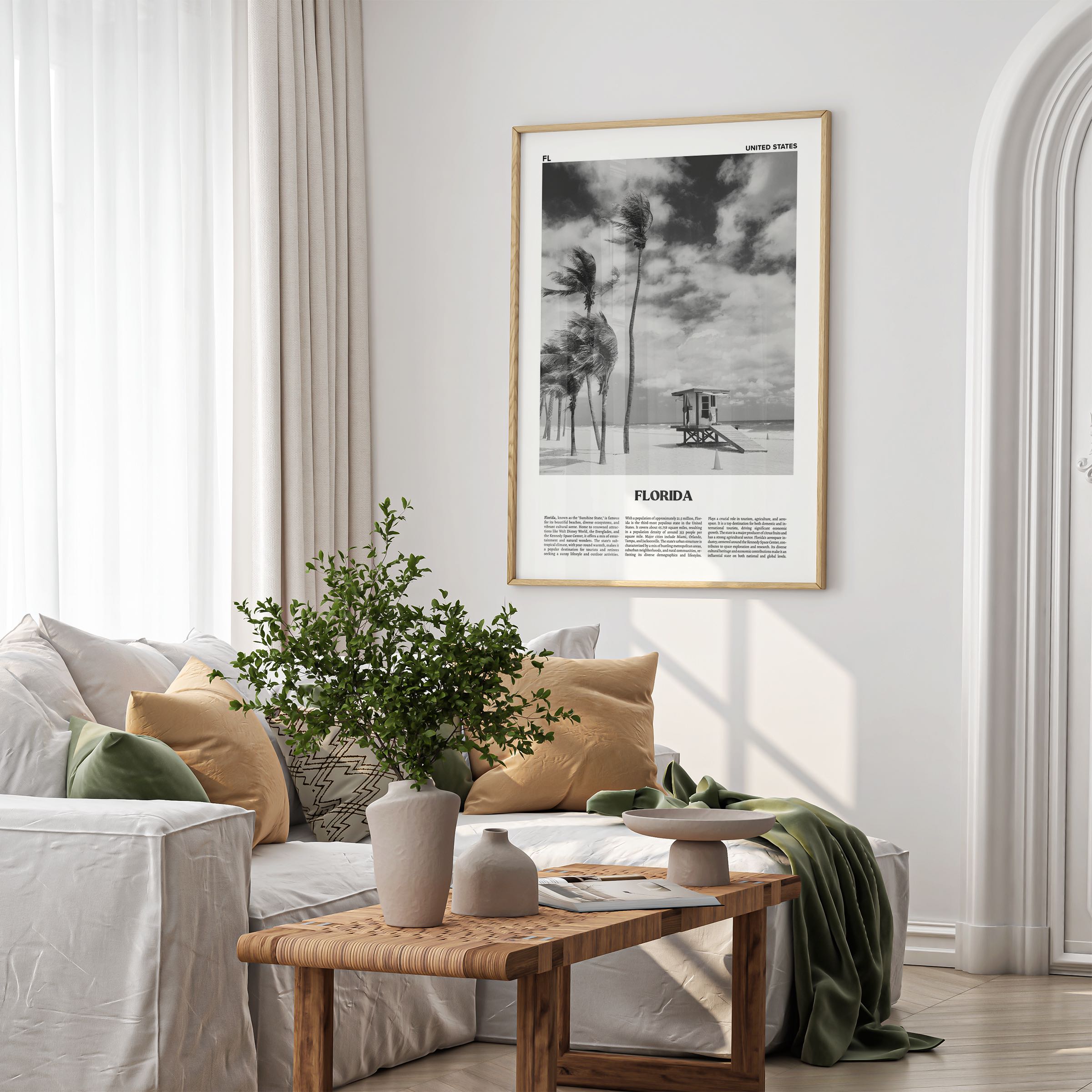 Florida No.1-psoter-wall_art-decor-The Poster Square