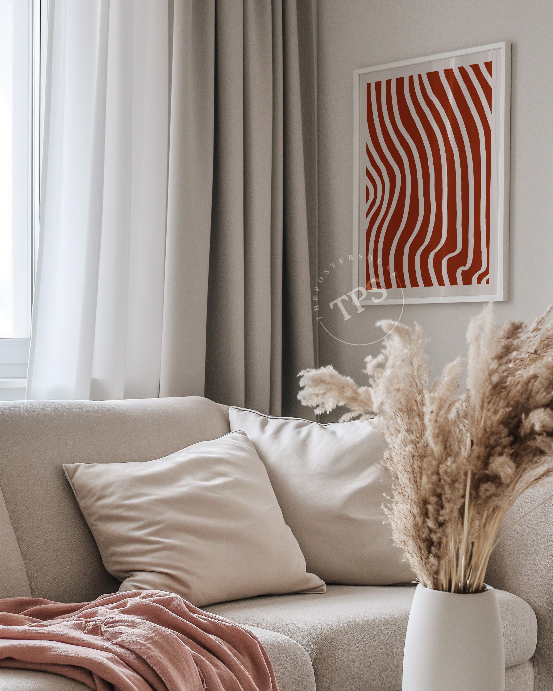 Vermilion Flow The Poster Square