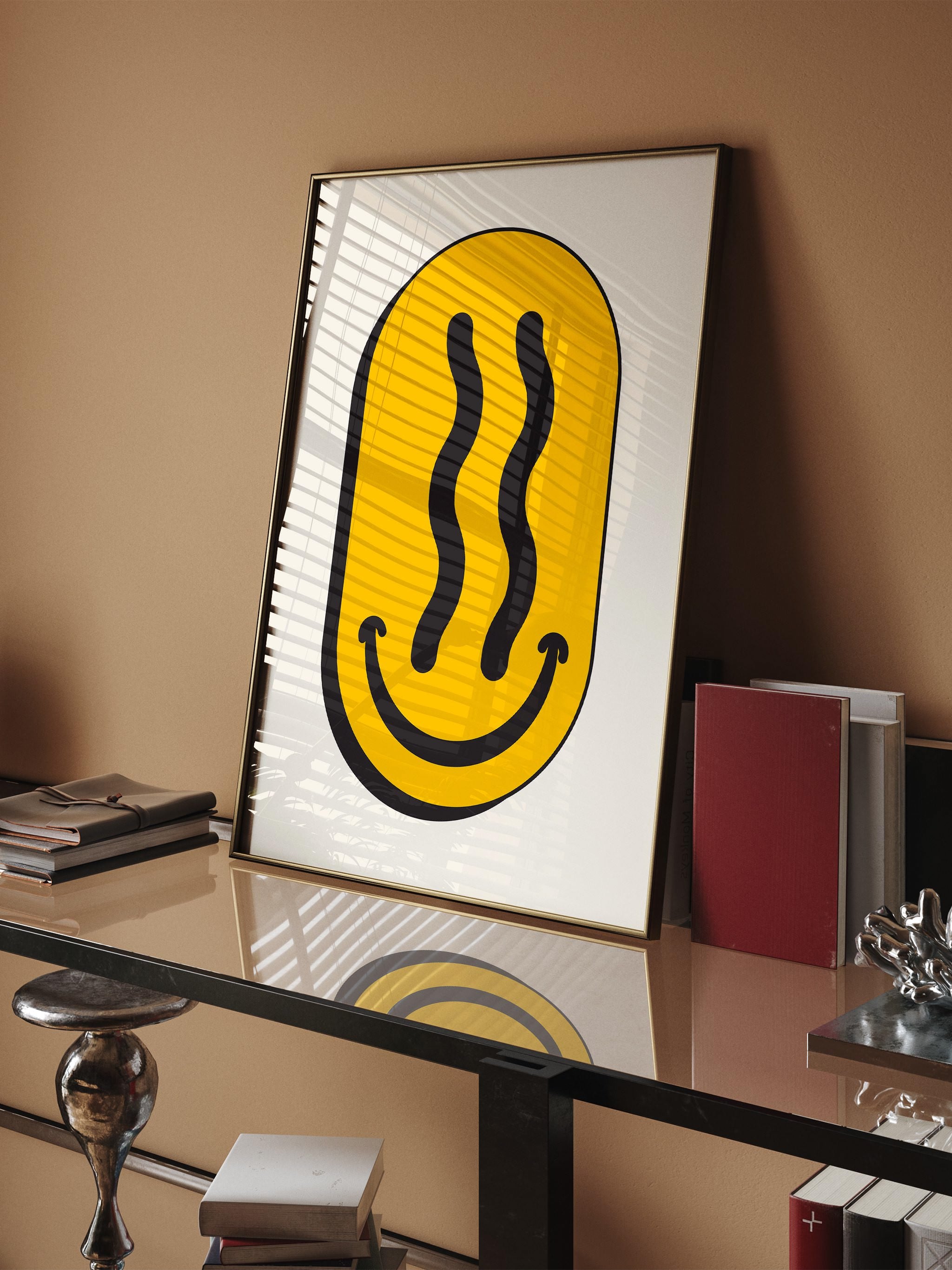 Smiley Face-psoter-wall_art-decor-The Poster Square