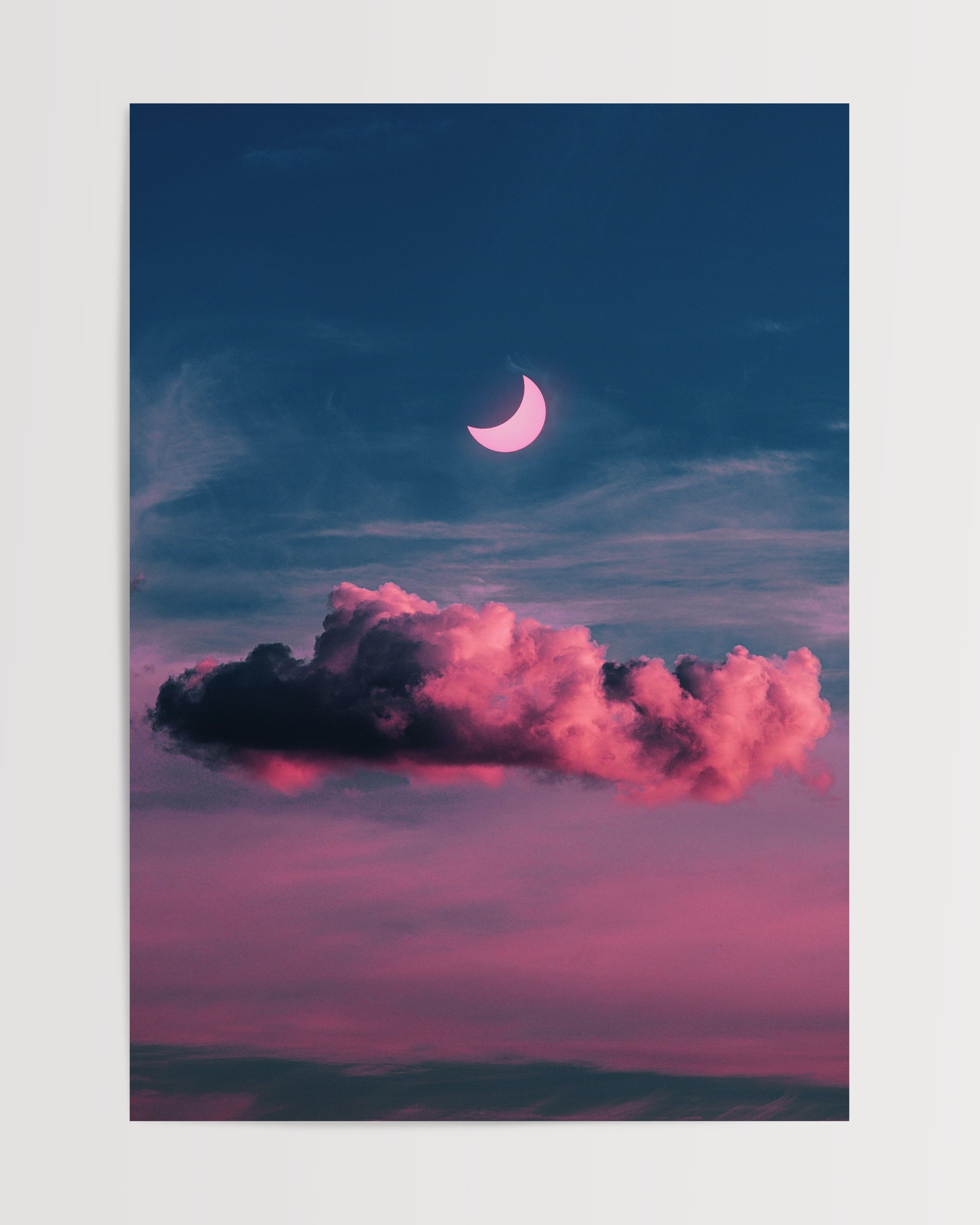 Dreamy Pink Horizons-psoter-wall_art-decor-The Poster Square