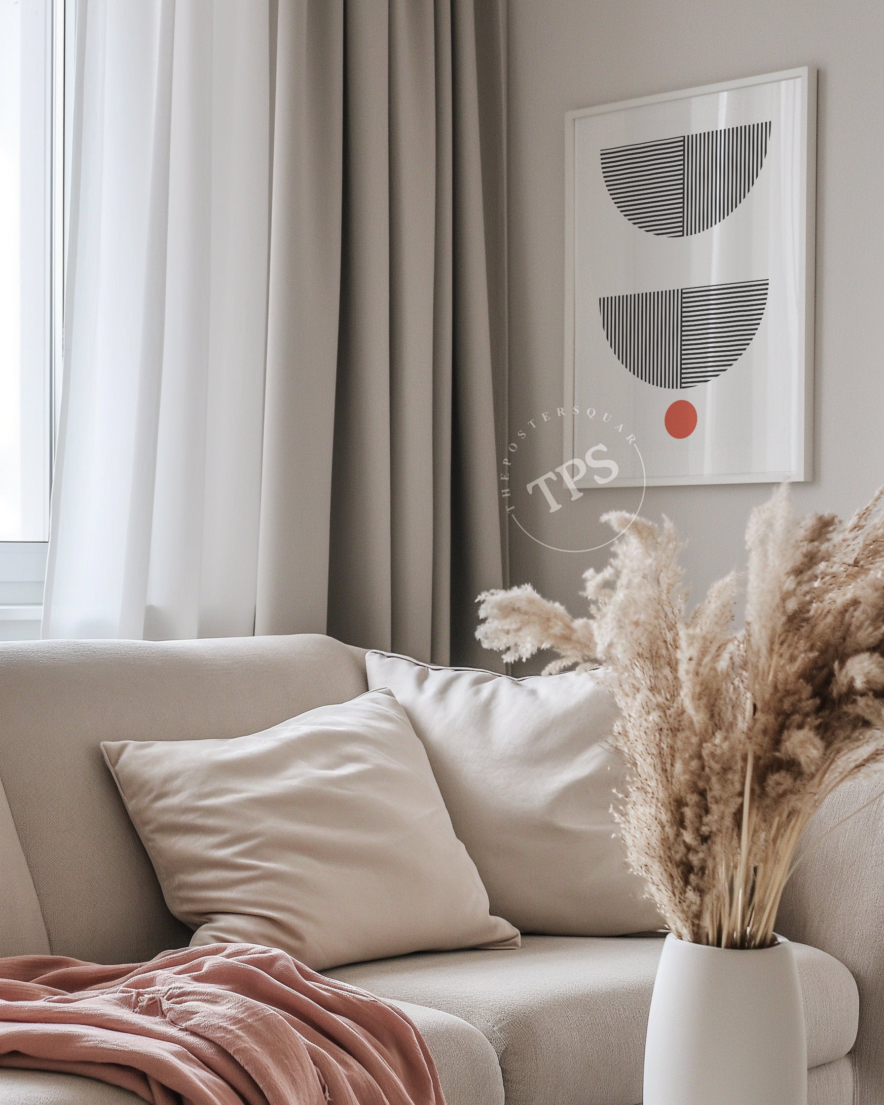 Linear Illusion N1 The Poster Square