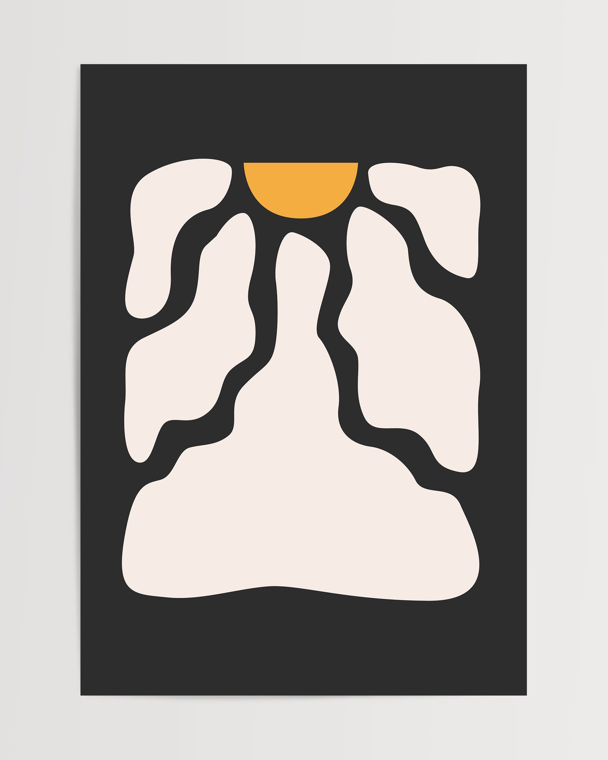 Eclipse in Monochrome No.3-psoter-wall_art-decor-The Poster Square