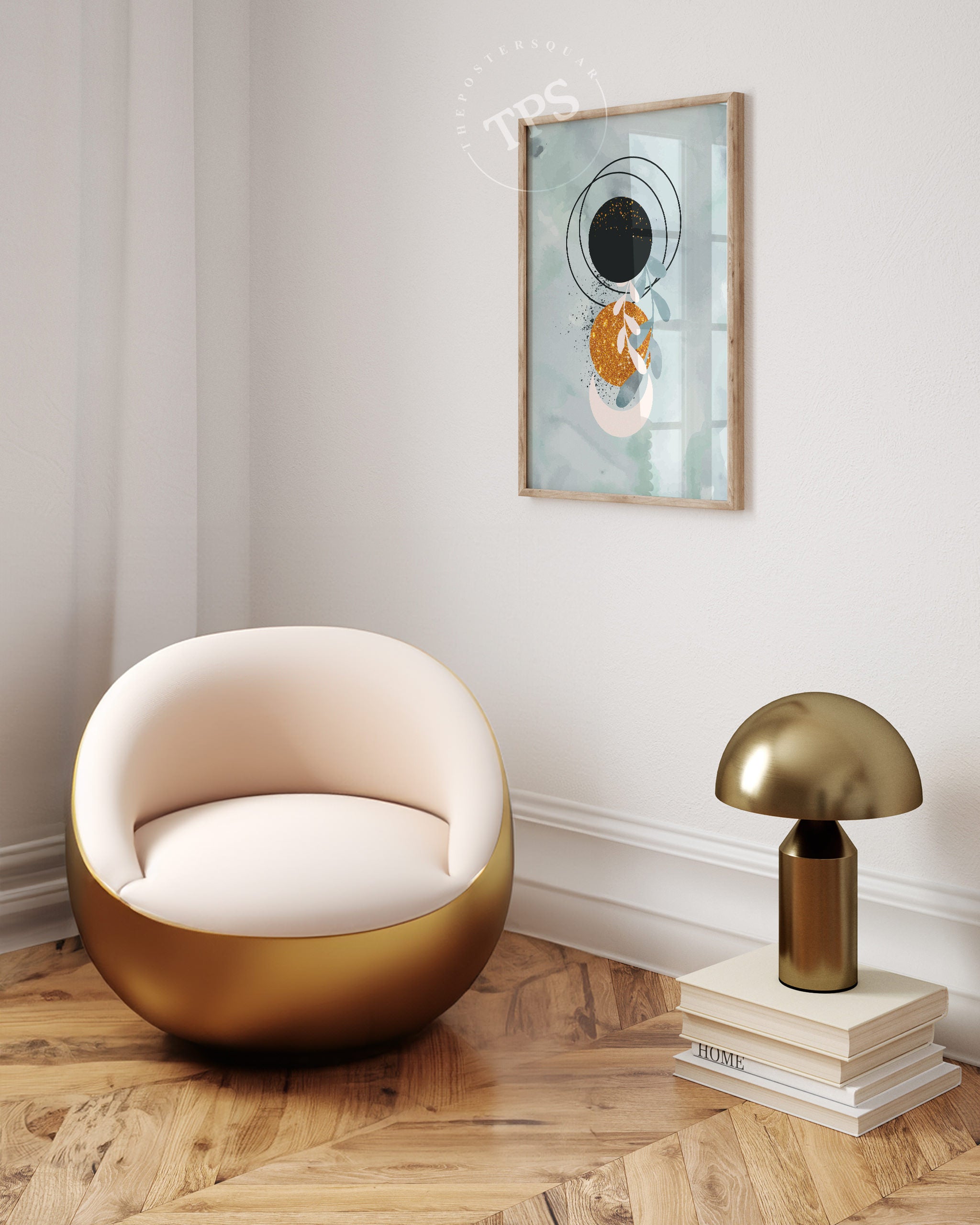 Minimalistic Abstract N14 The Poster Square