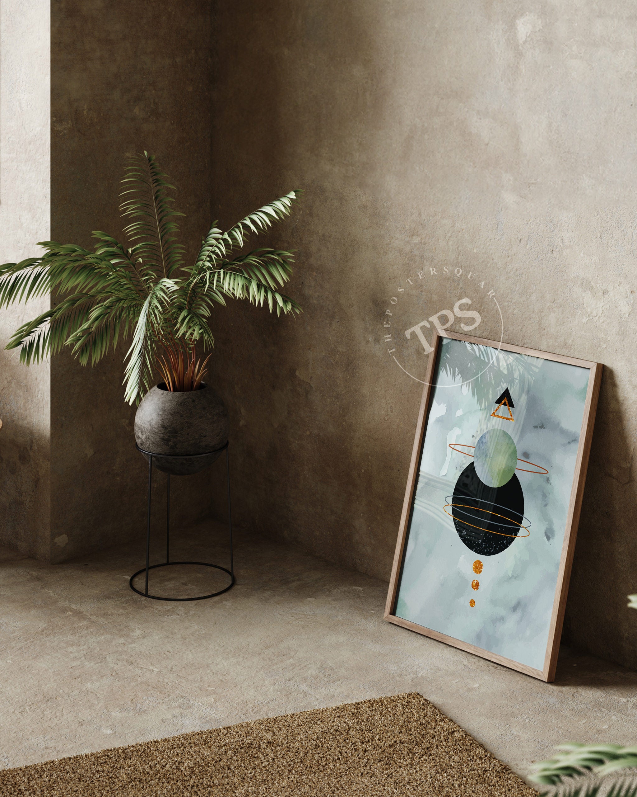 Minimalistic Abstract N16 The Poster Square