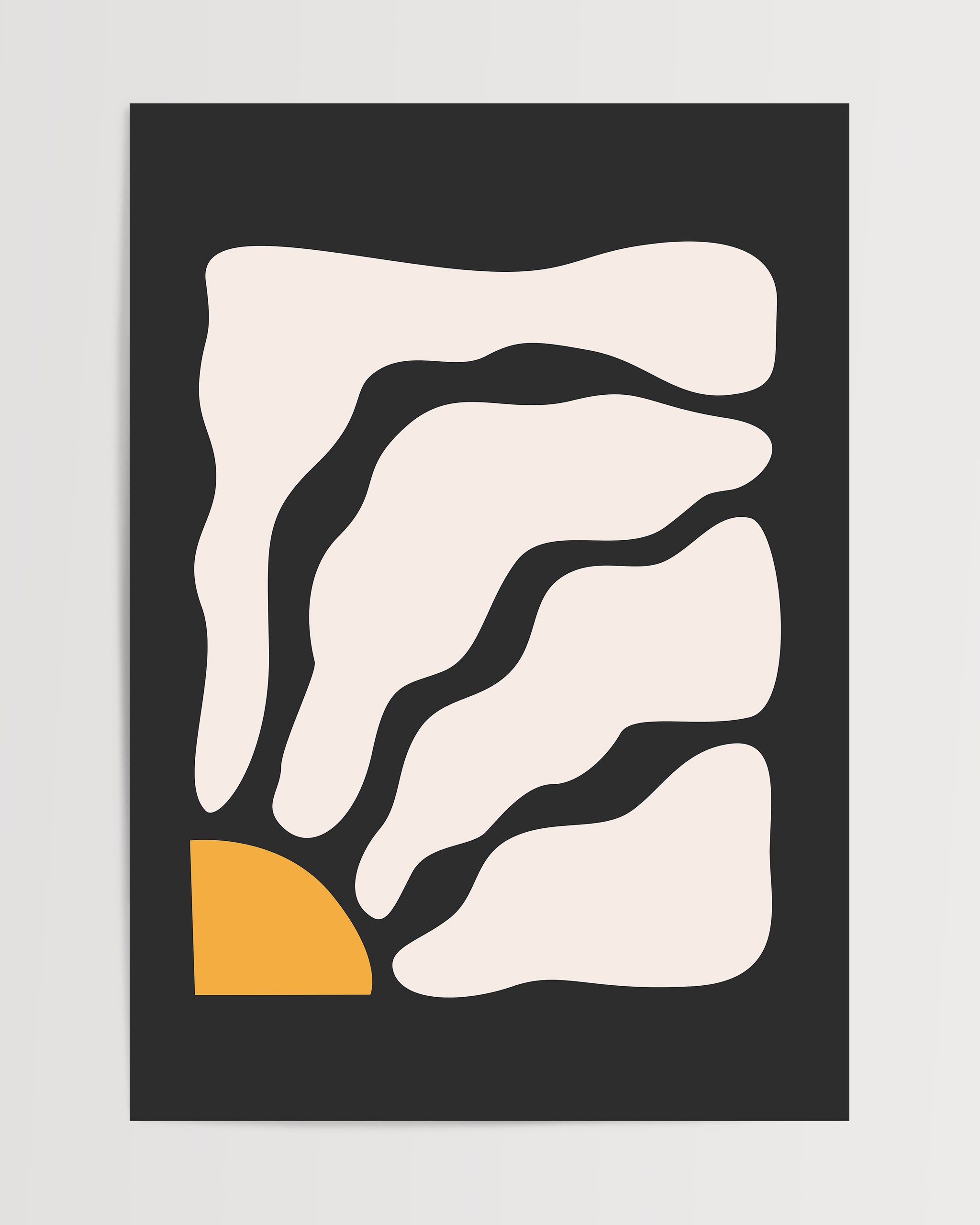 Eclipse in Monochrome No.5-psoter-wall_art-decor-The Poster Square