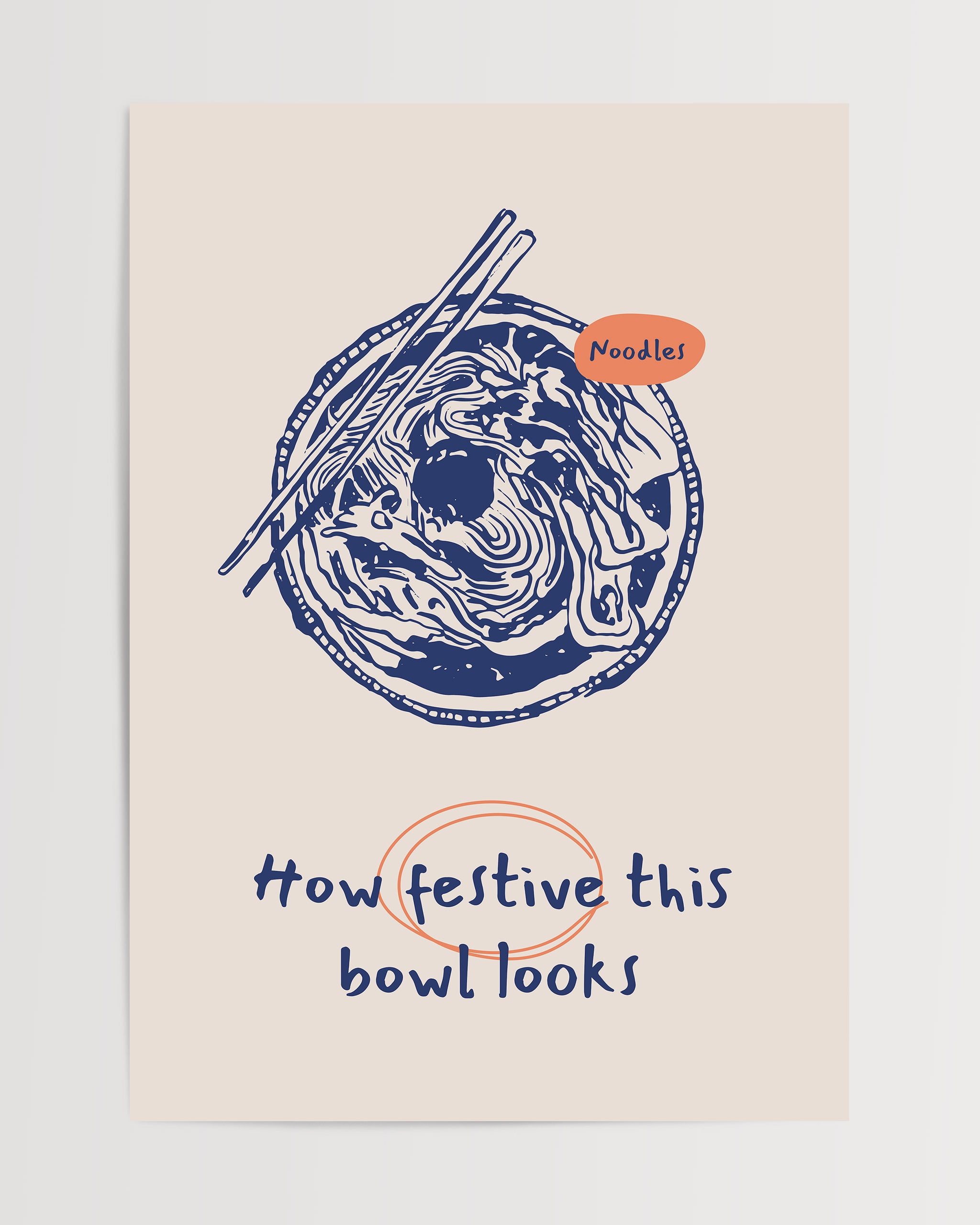 Noodle Nirvana-psoter-wall_art-decor-The Poster Square