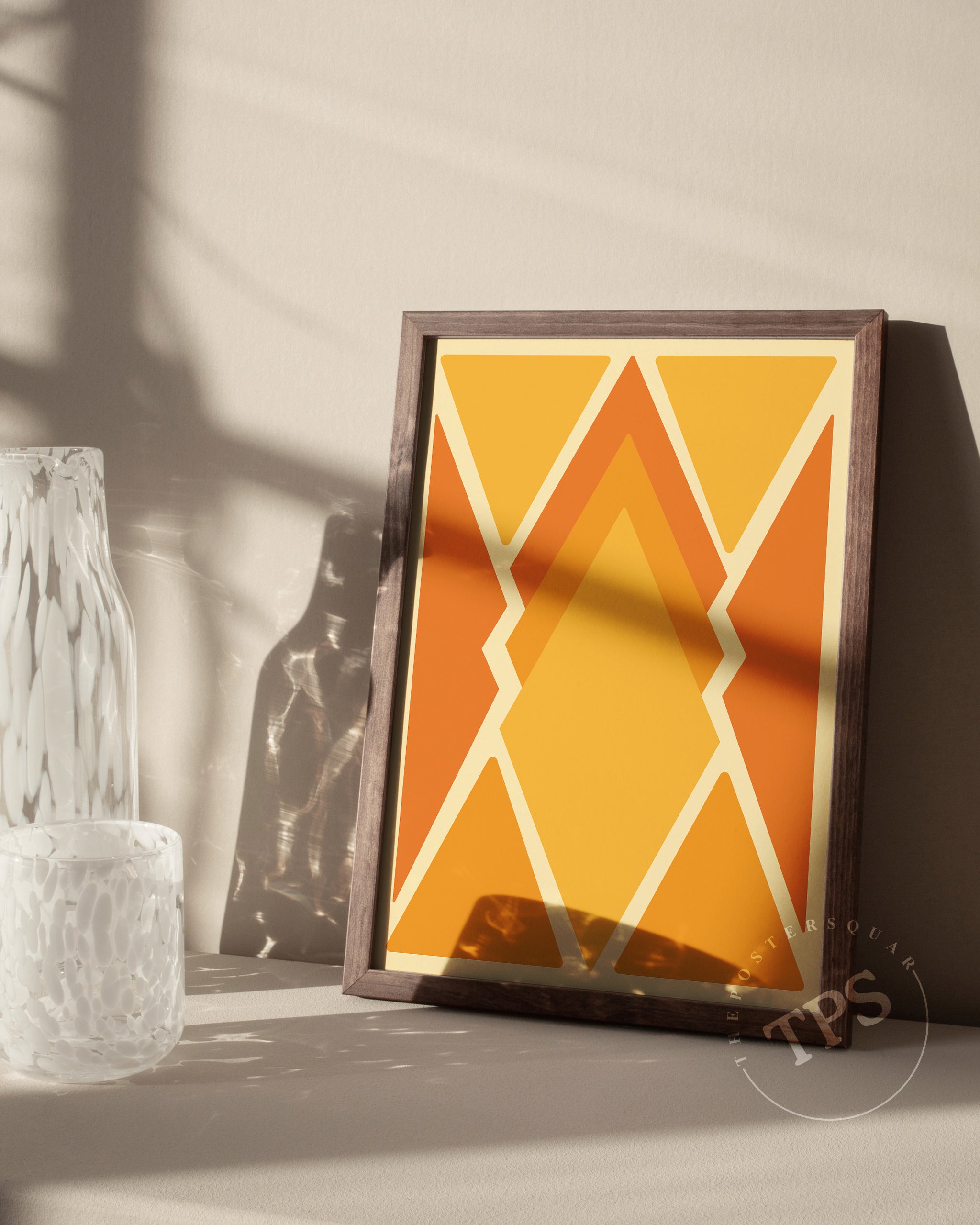 Sharp Sunset The Poster Square