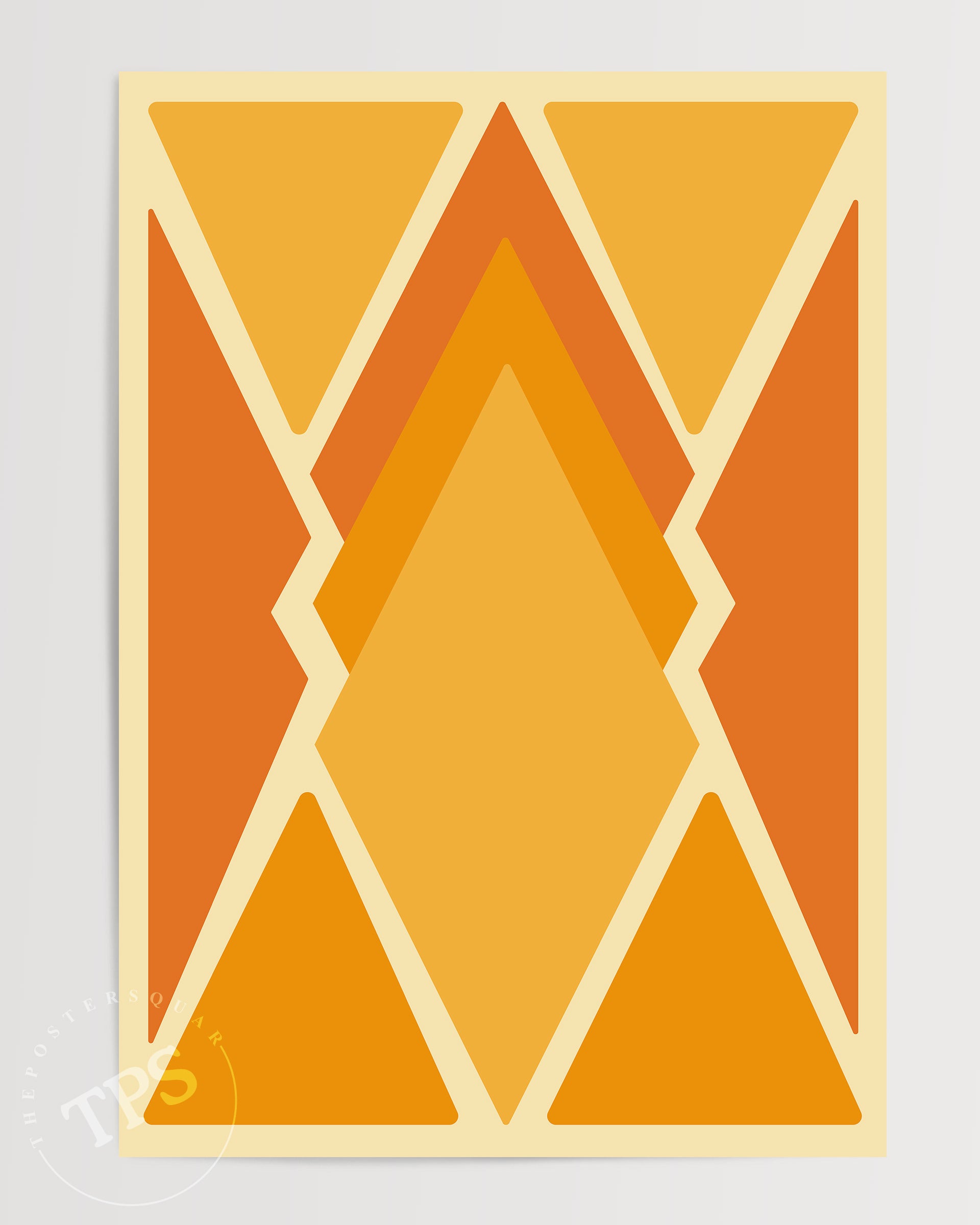 Sharp Sunset The Poster Square