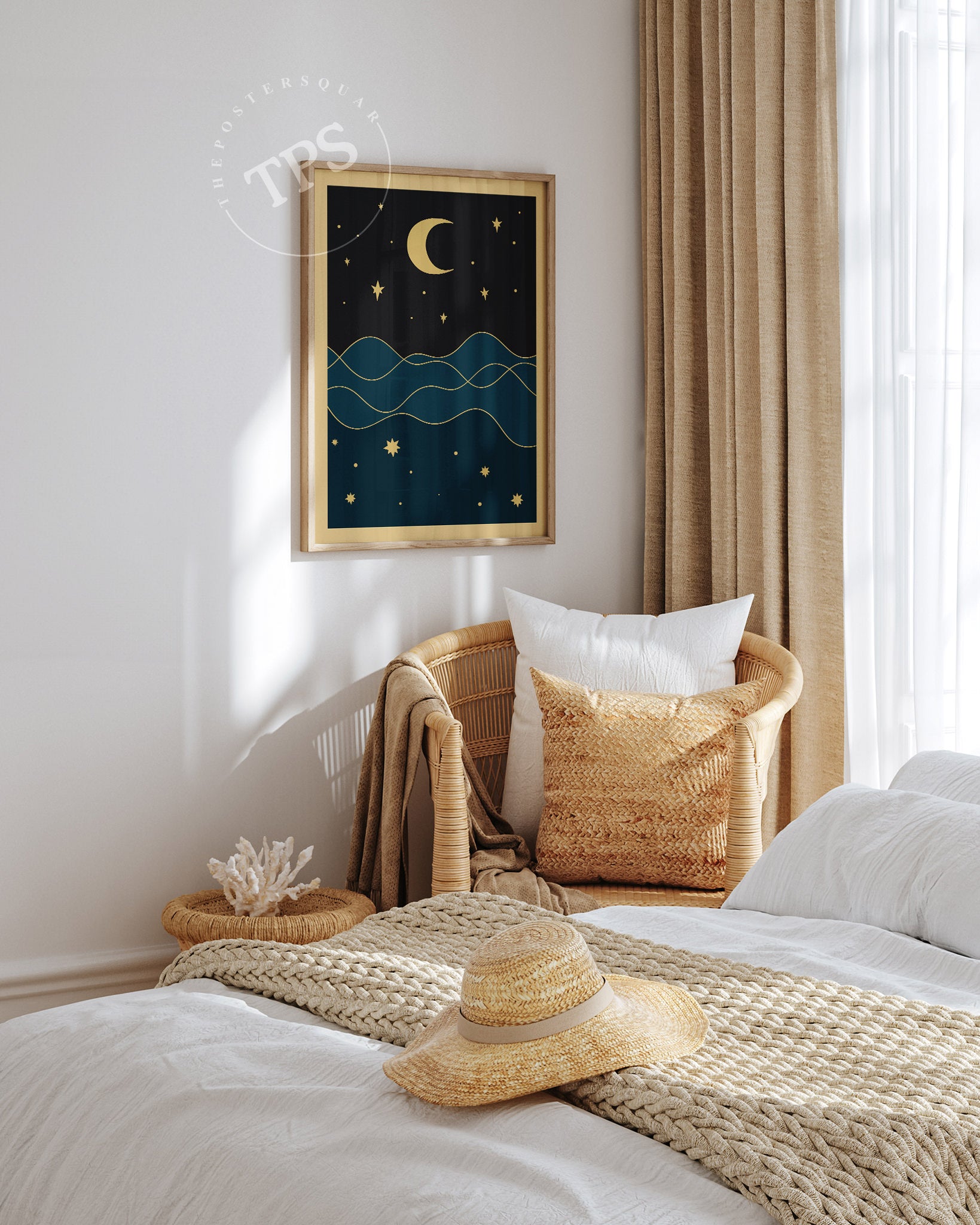 Starry Serenity The Poster Square