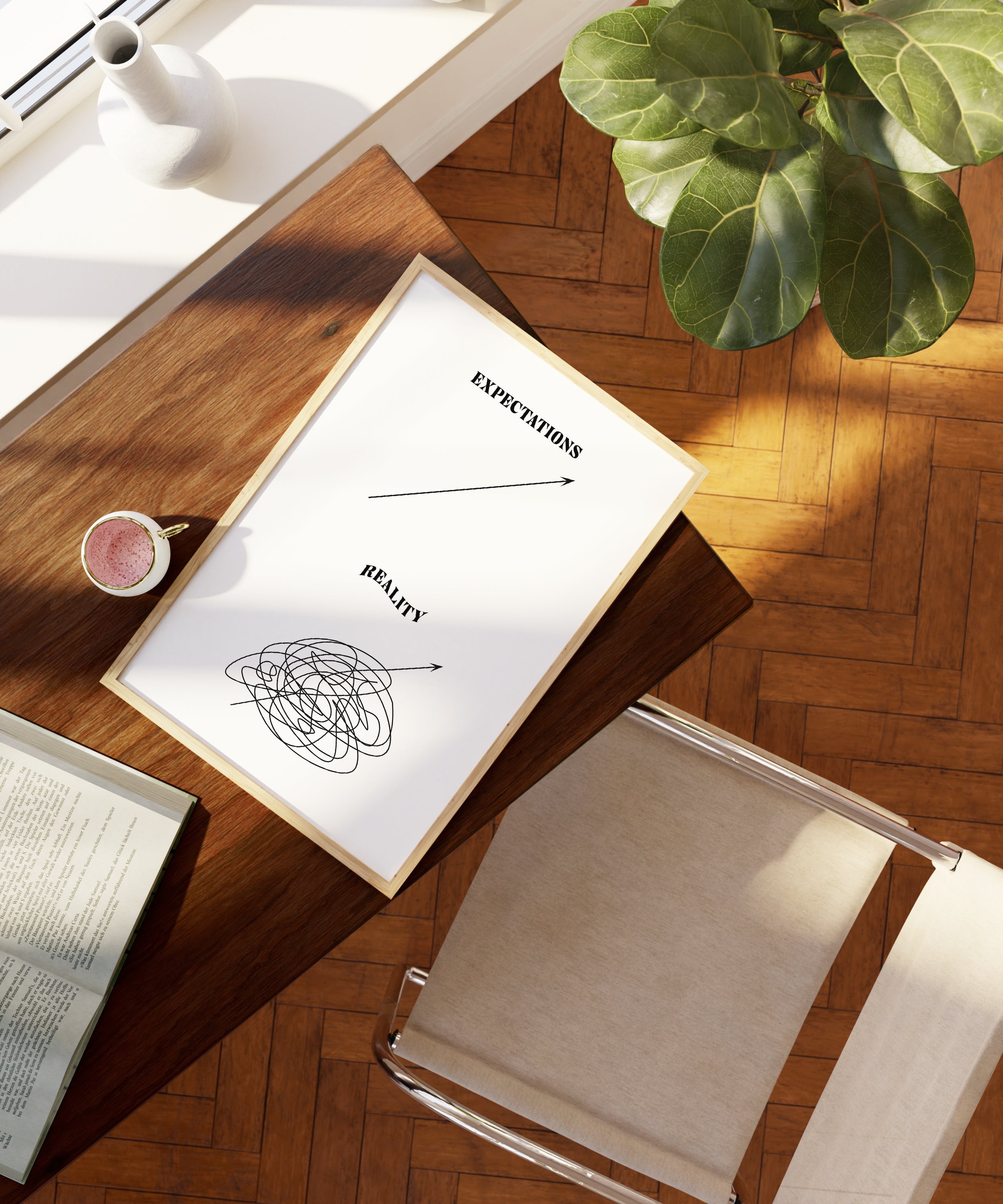 Expectation Vs Reality - Therapy The Poster Square