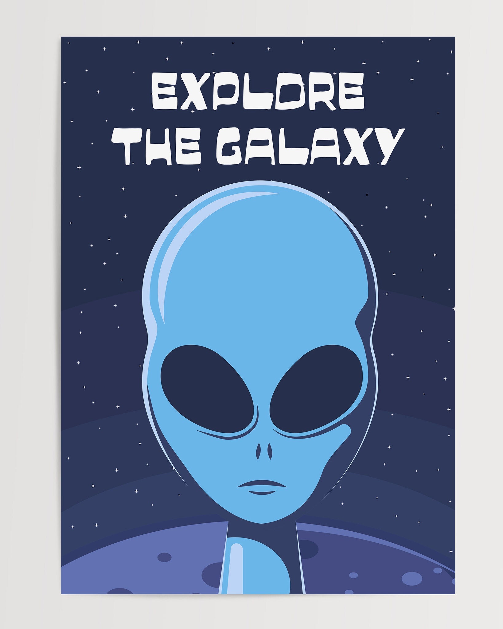 Explore The Galaxy The Poster Square
