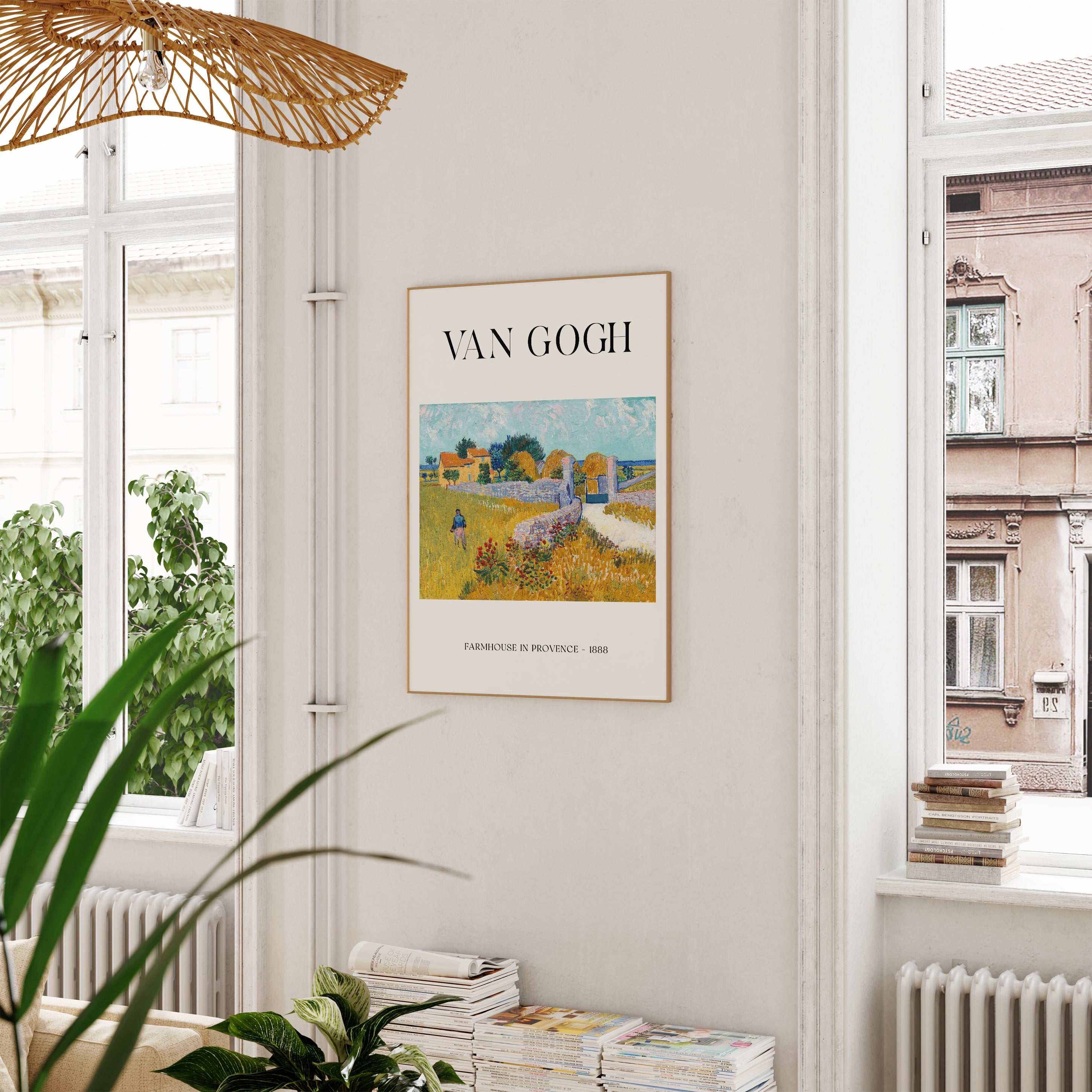 Farmhouse in Provence (1888) The Poster Square