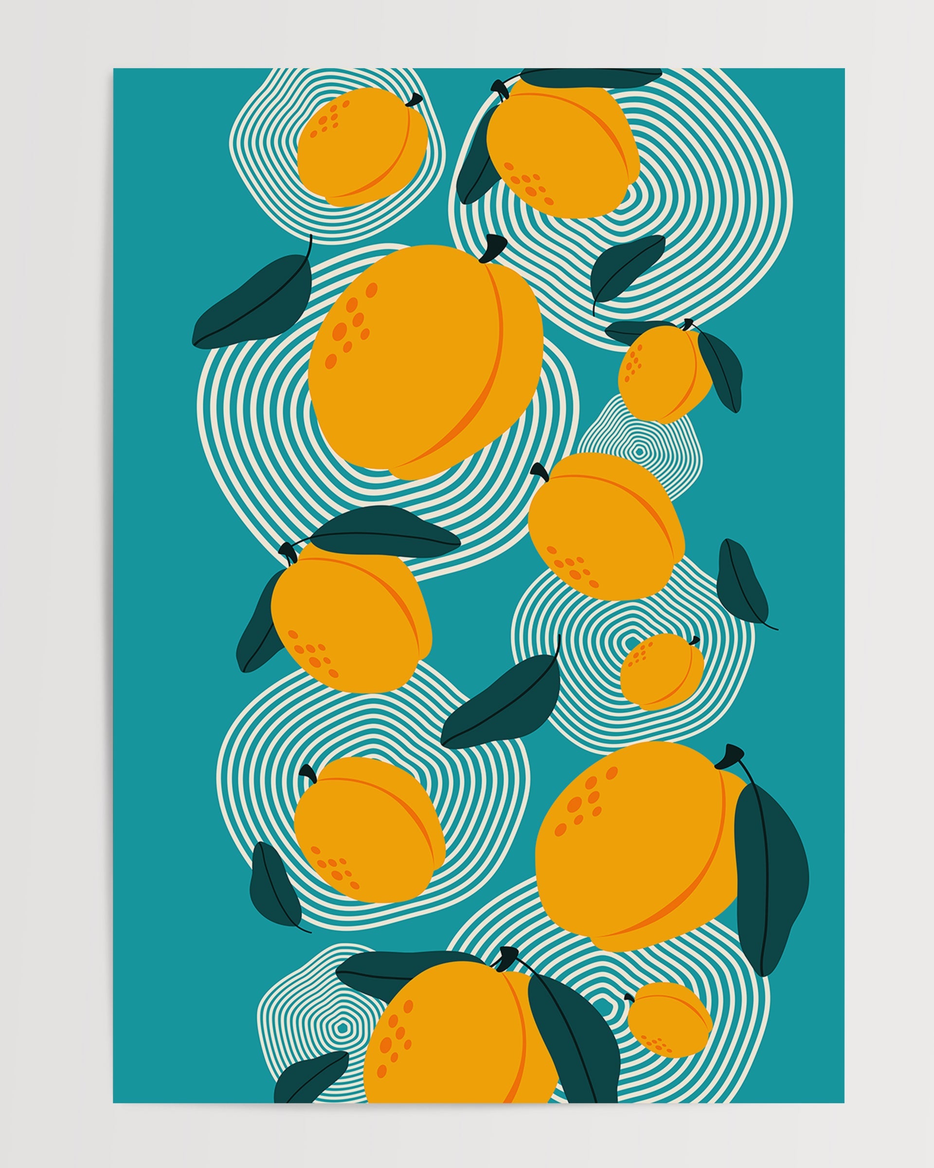 Peach The Poster Square