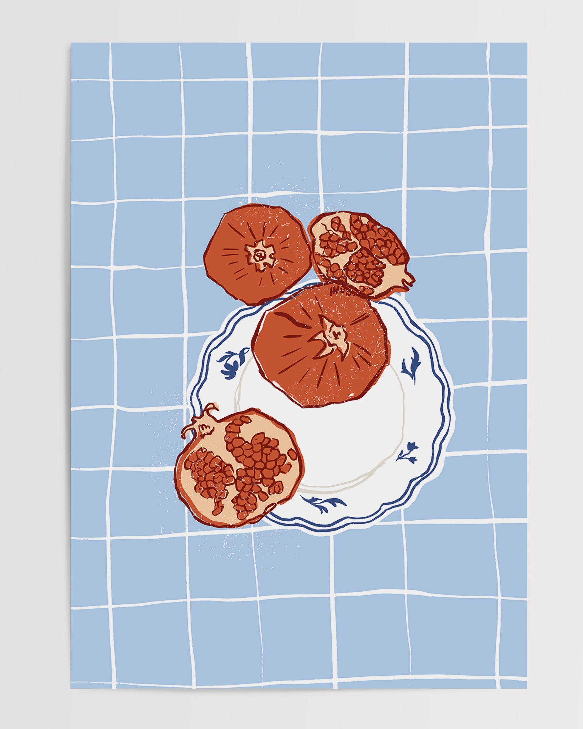 Pomegranate The Poster Square