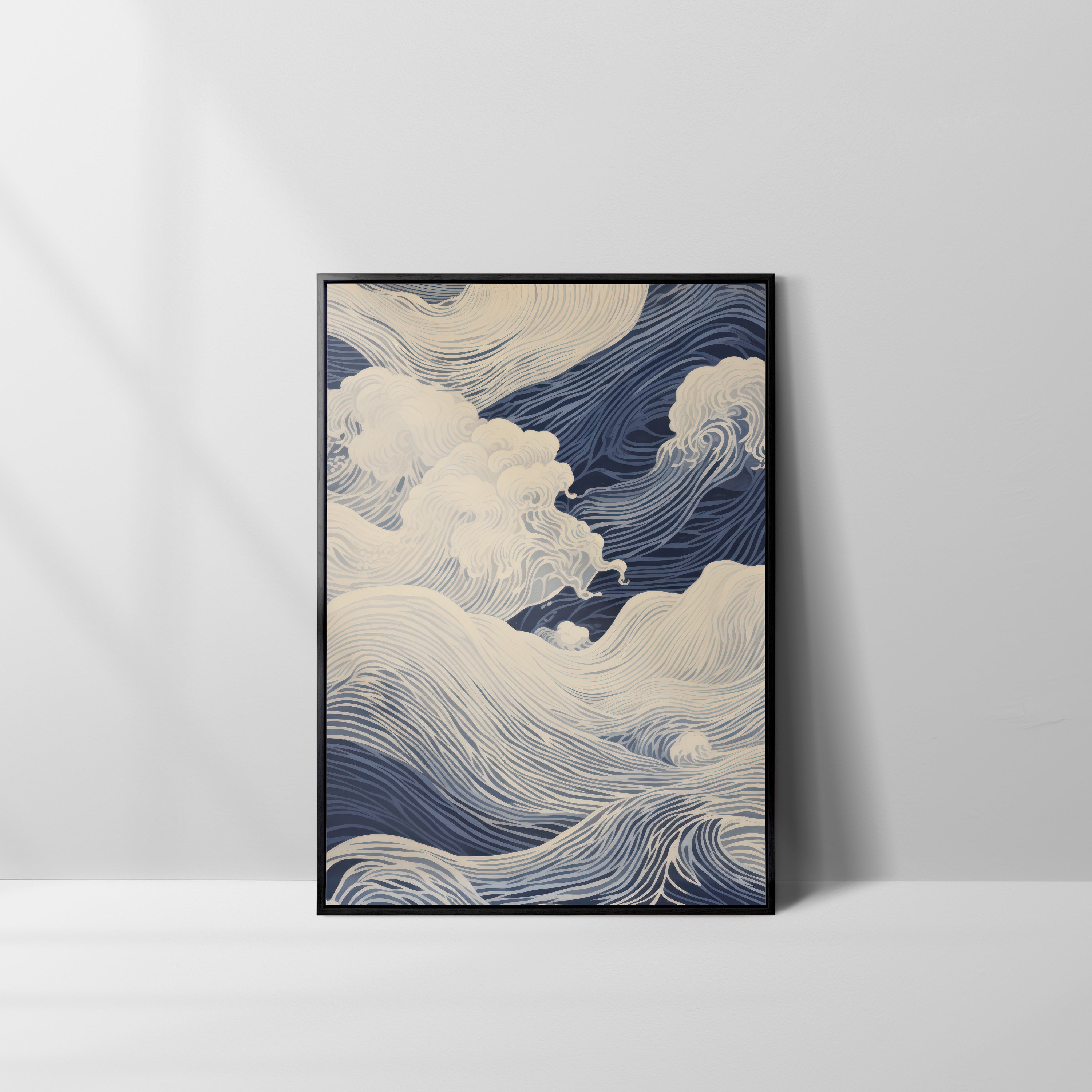 Rolling Waves The Poster Square