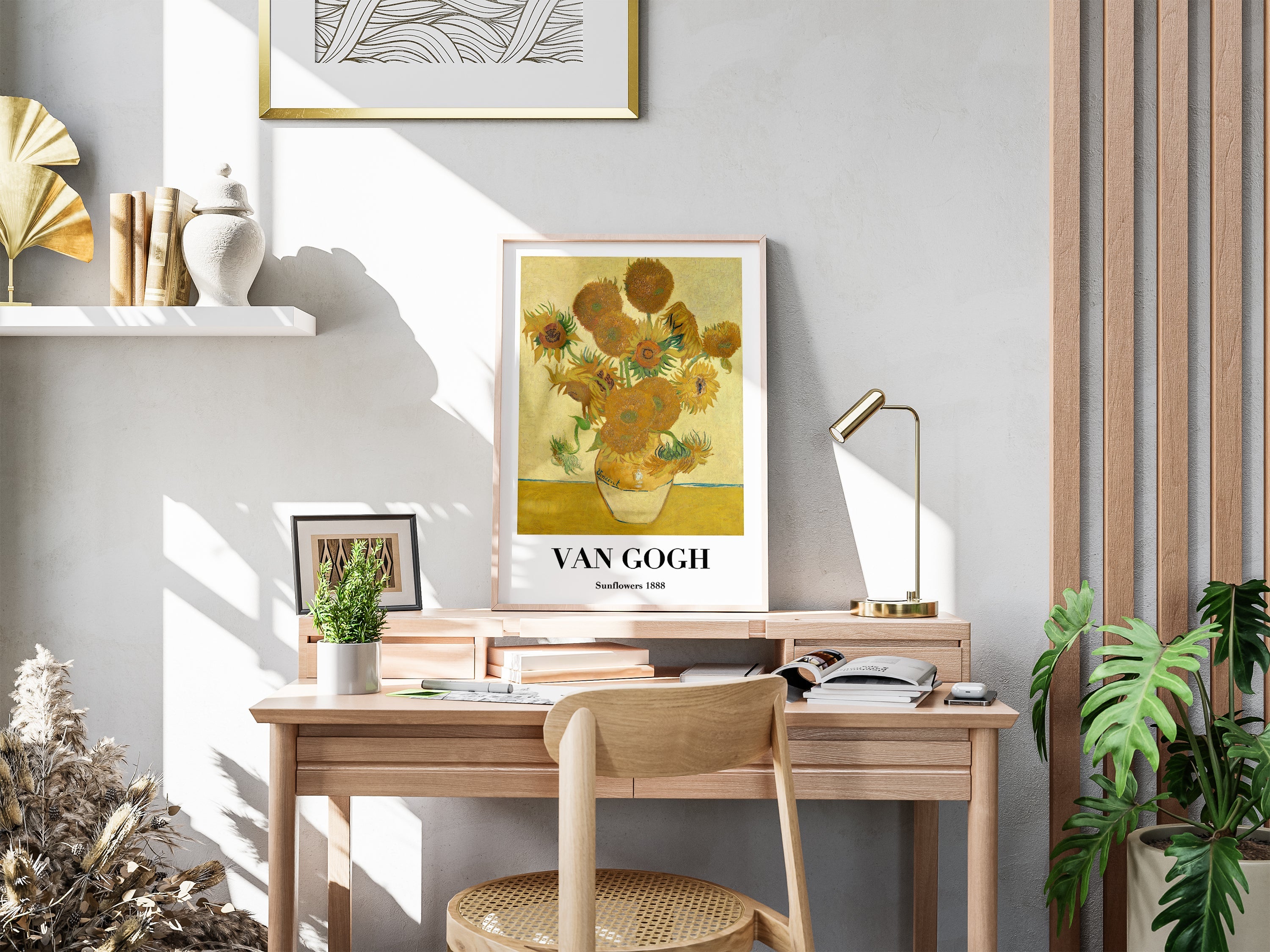 Sunflowers (1888) The Poster Square