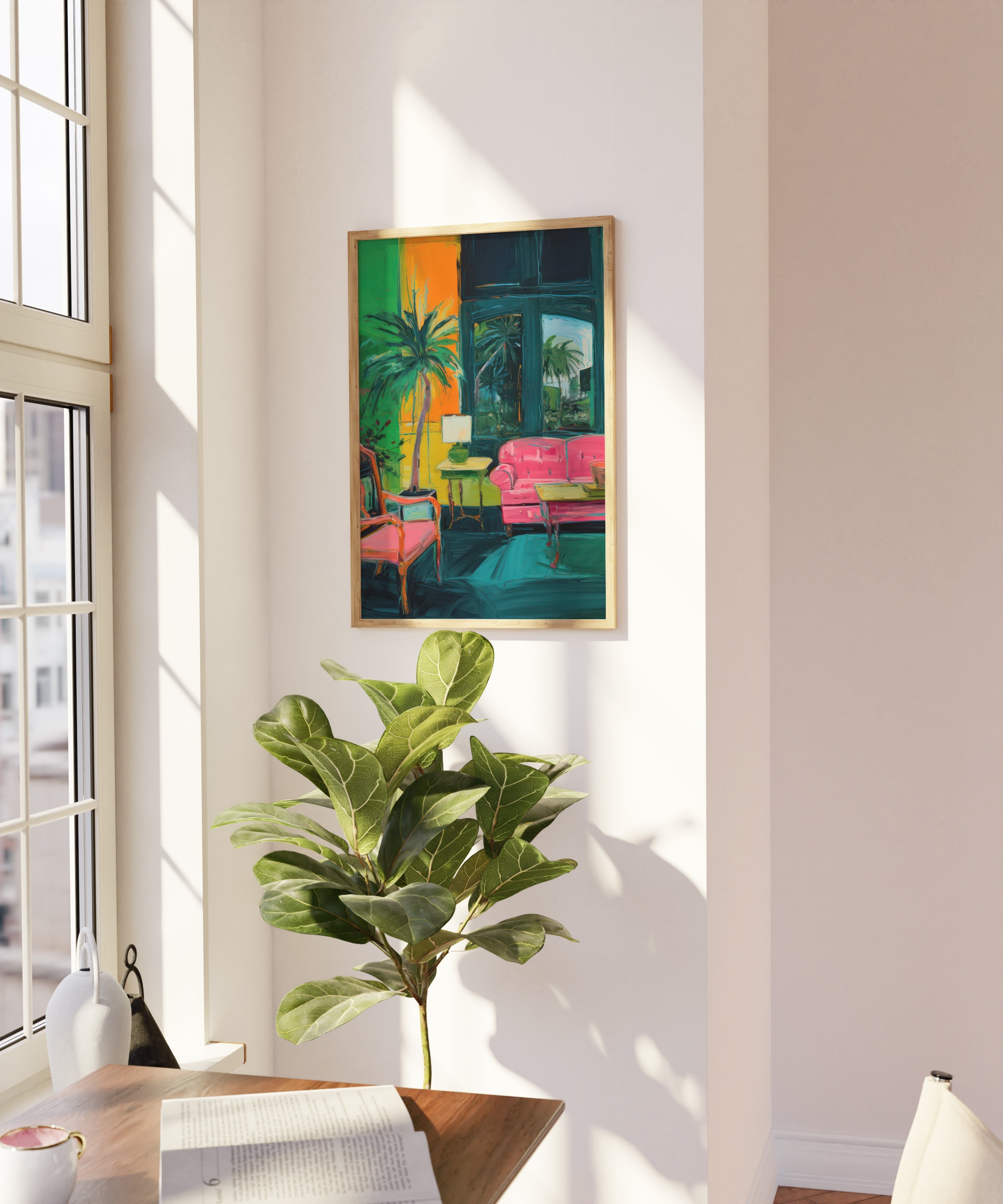 The Living Room The Poster Square