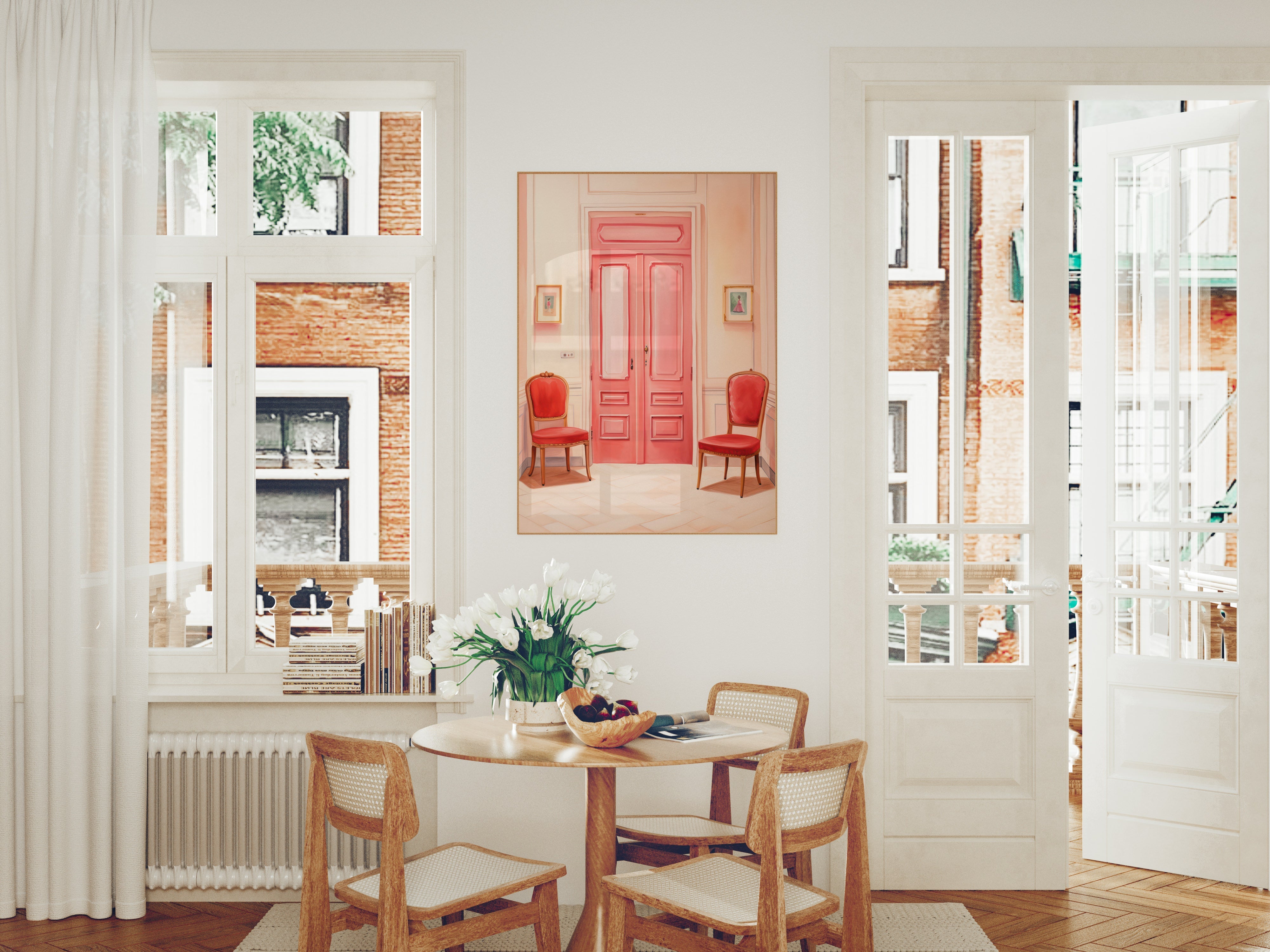 The Red Chair The Poster Square