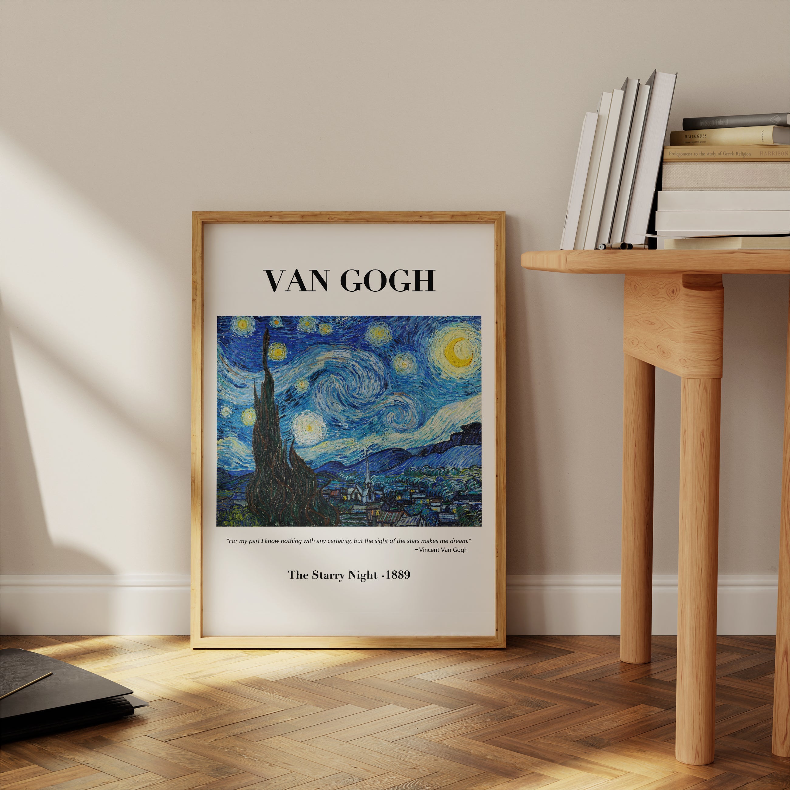 The Starry Night (1889) The Poster Square
