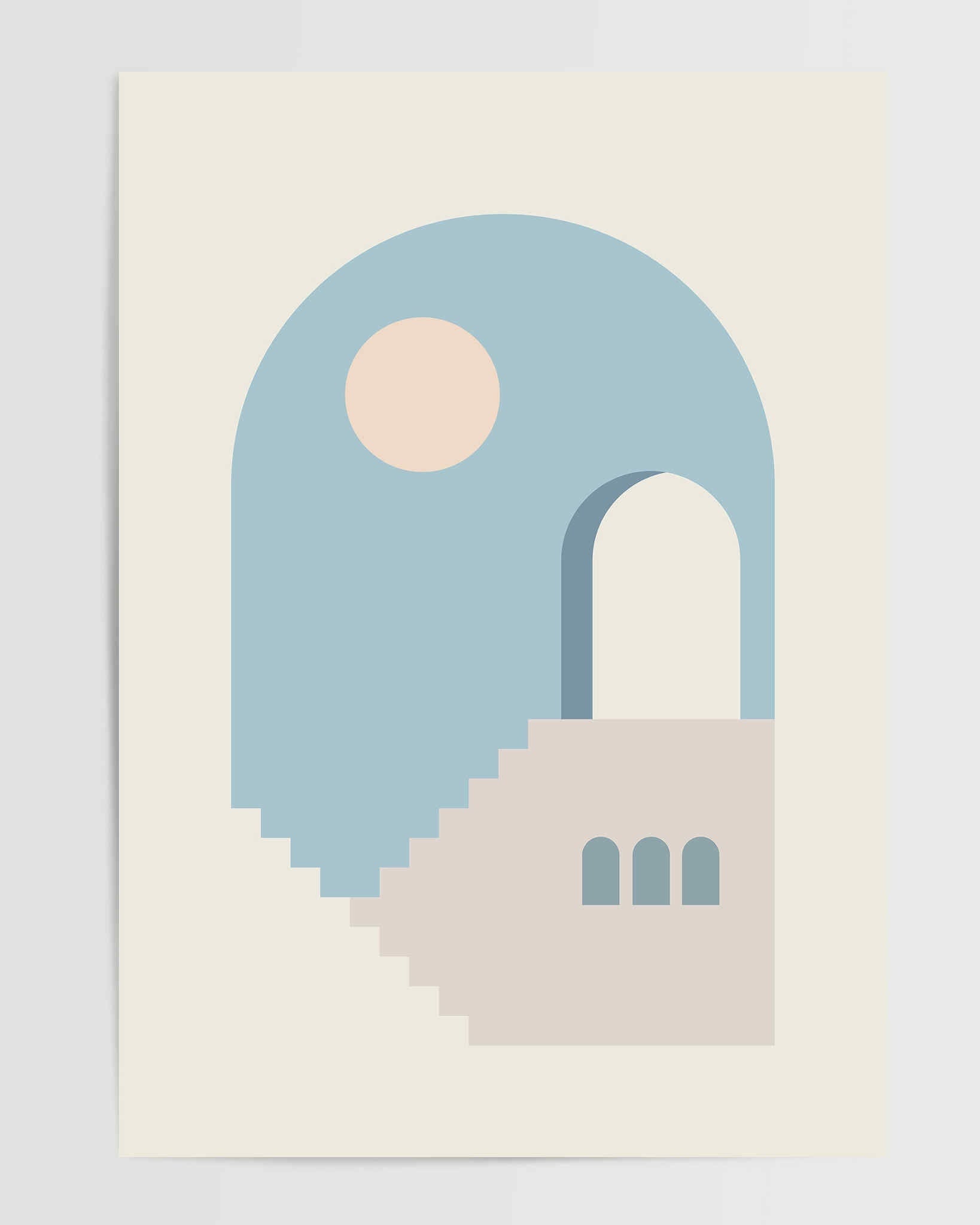 Abstract Architecture N3-psoter-wall_art-decor-The Poster Square