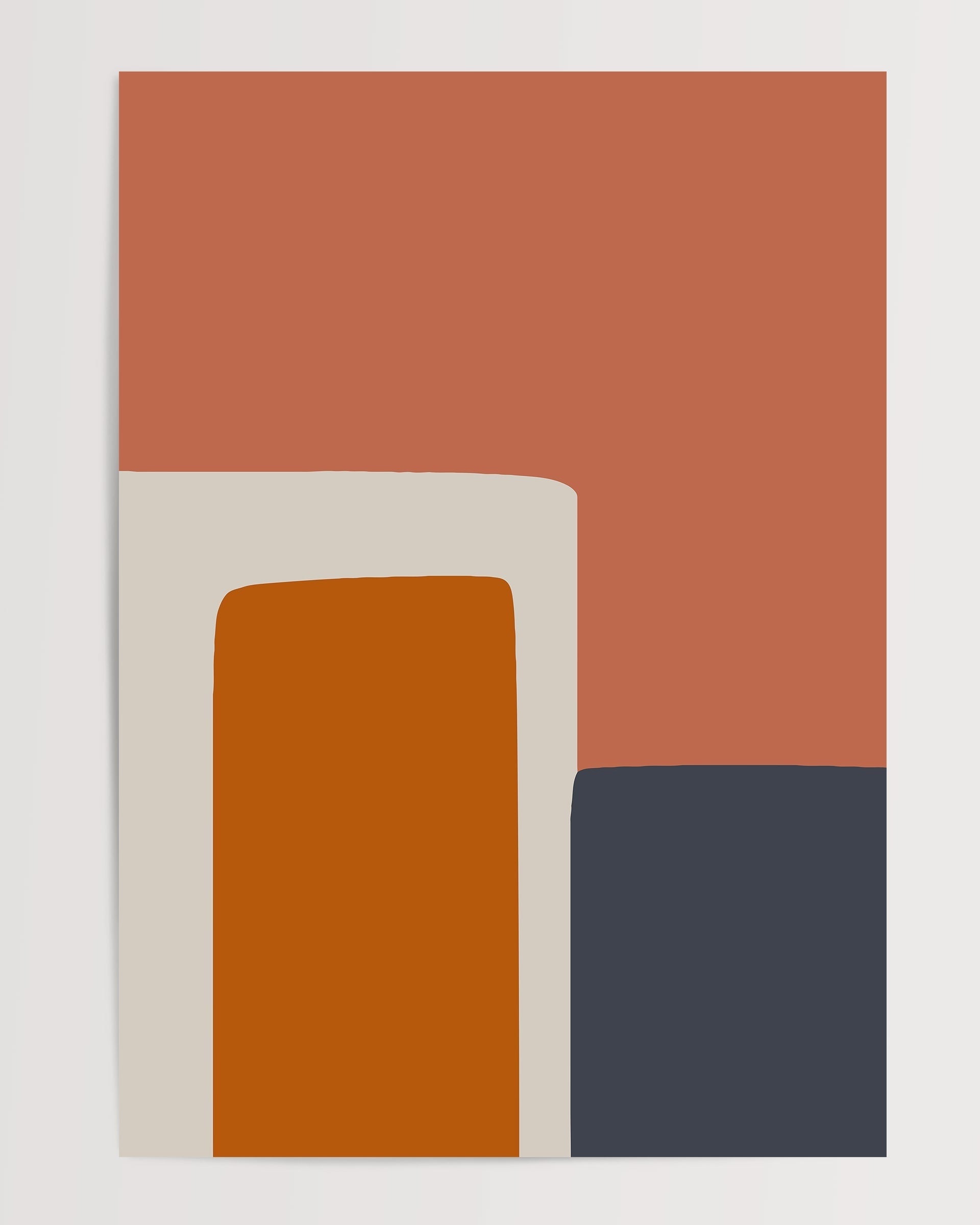 Abstract Autumn N2-psoter-wall_art-decor-The Poster Square