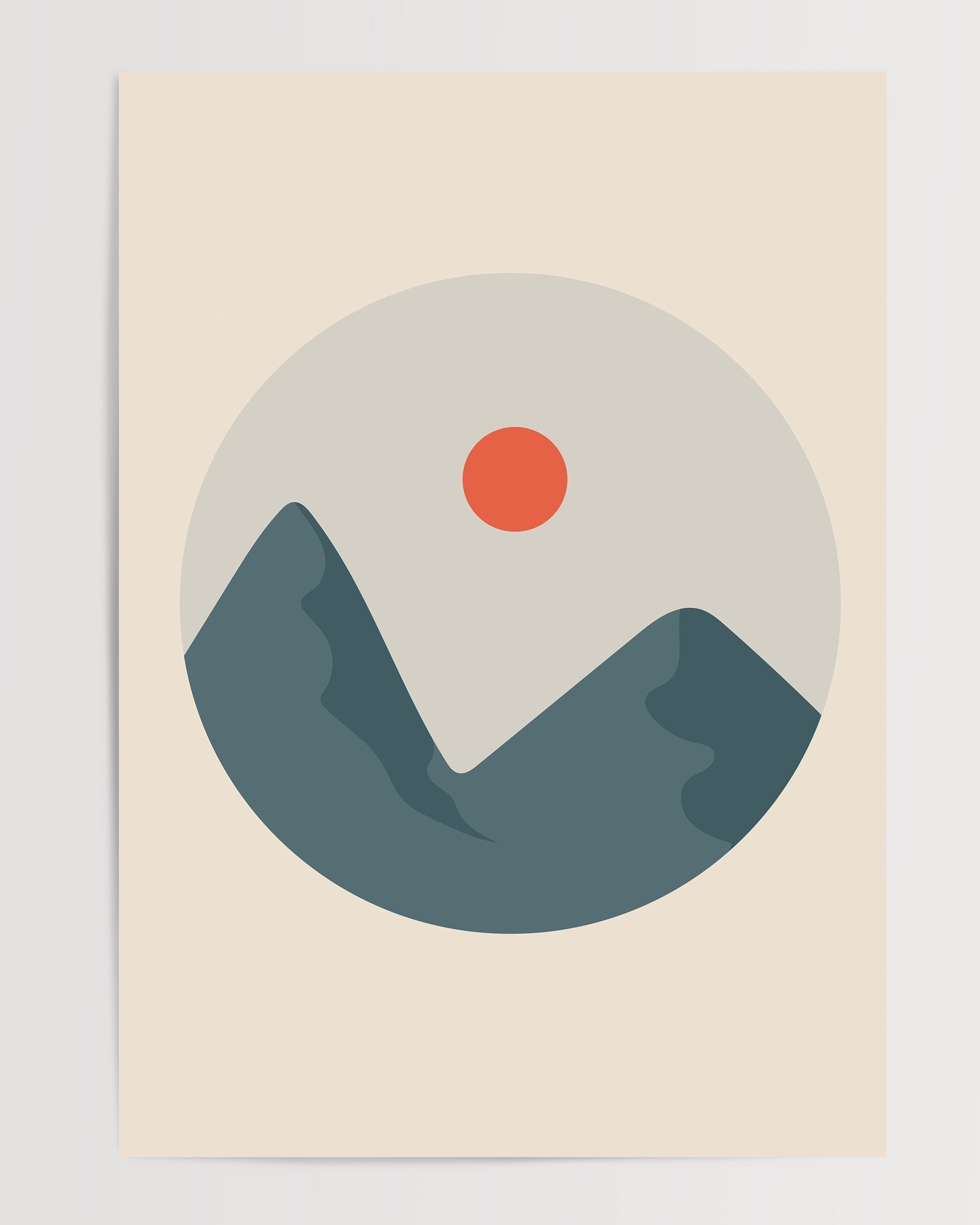 Abstract Landscape-psoter-wall_art-decor-The Poster Square