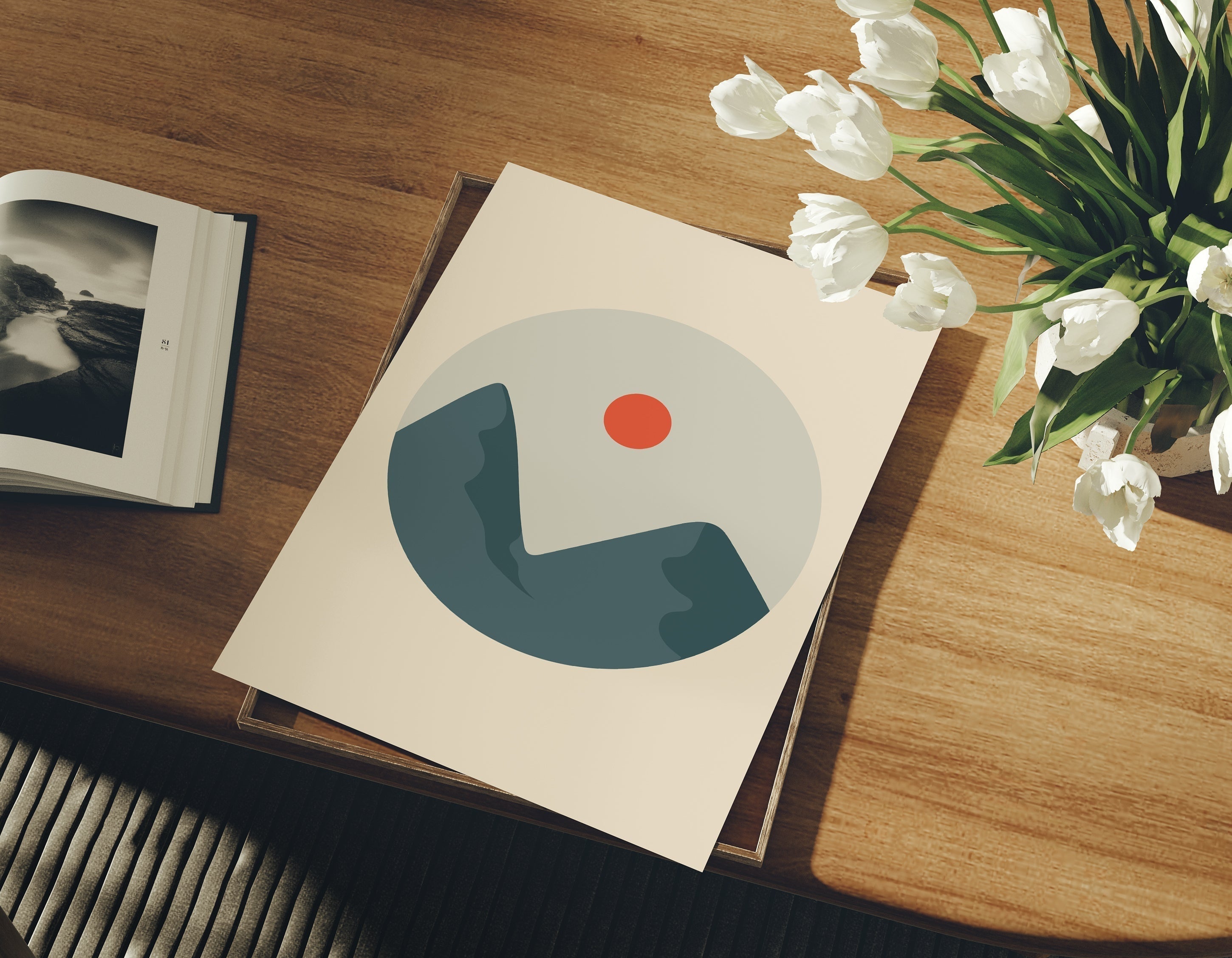 Abstract Landscape-psoter-wall_art-decor-The Poster Square