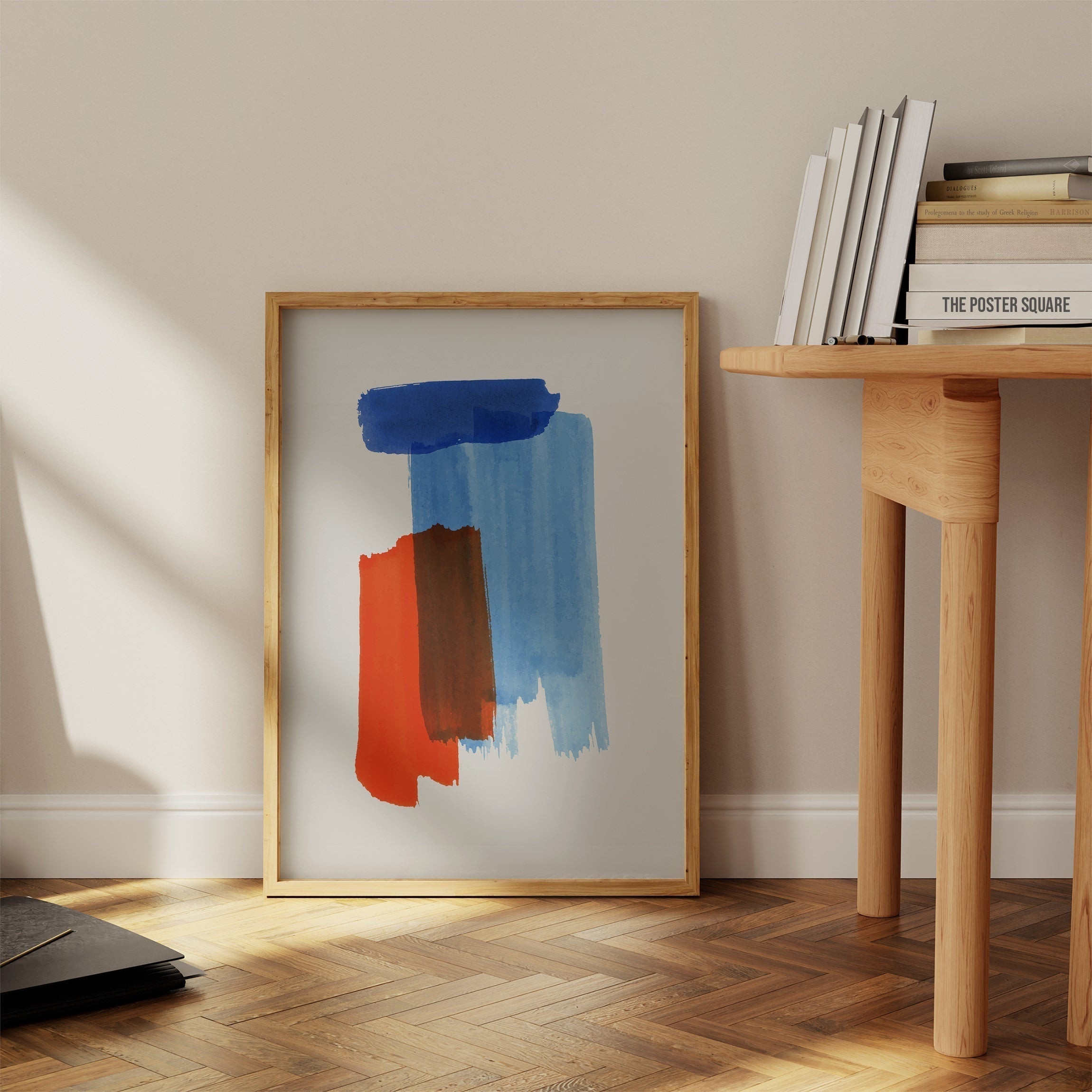 Abstract Mingle N13-psoter-wall_art-decor-The Poster Square