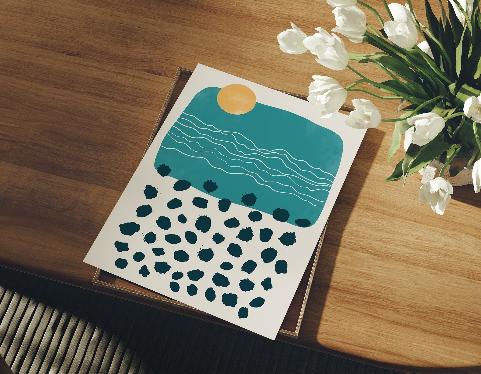 Abstract Mingle N15-psoter-wall_art-decor-The Poster Square