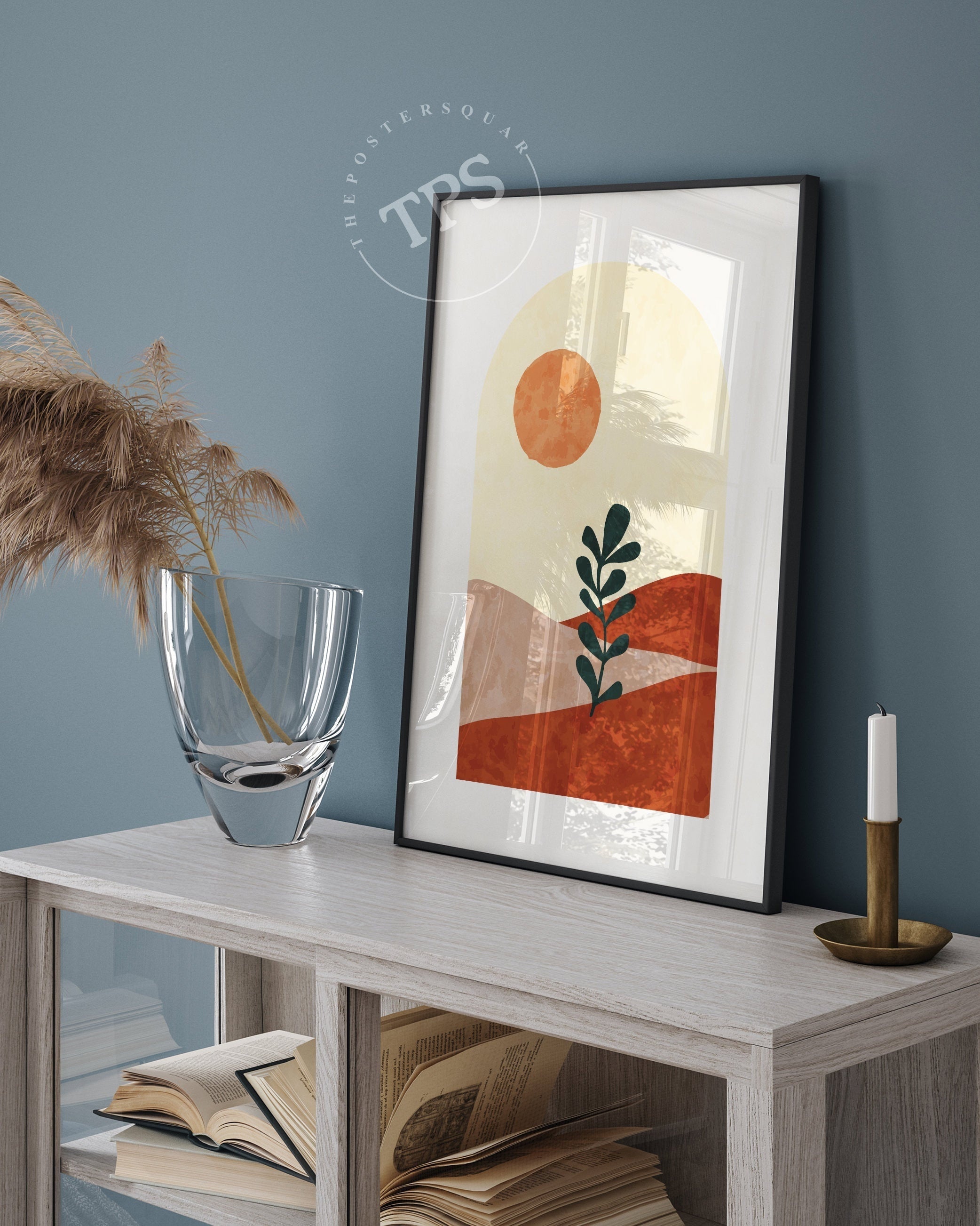 Abstract Wall Art - Boho-psoter-wall_art-decor-The Poster Square