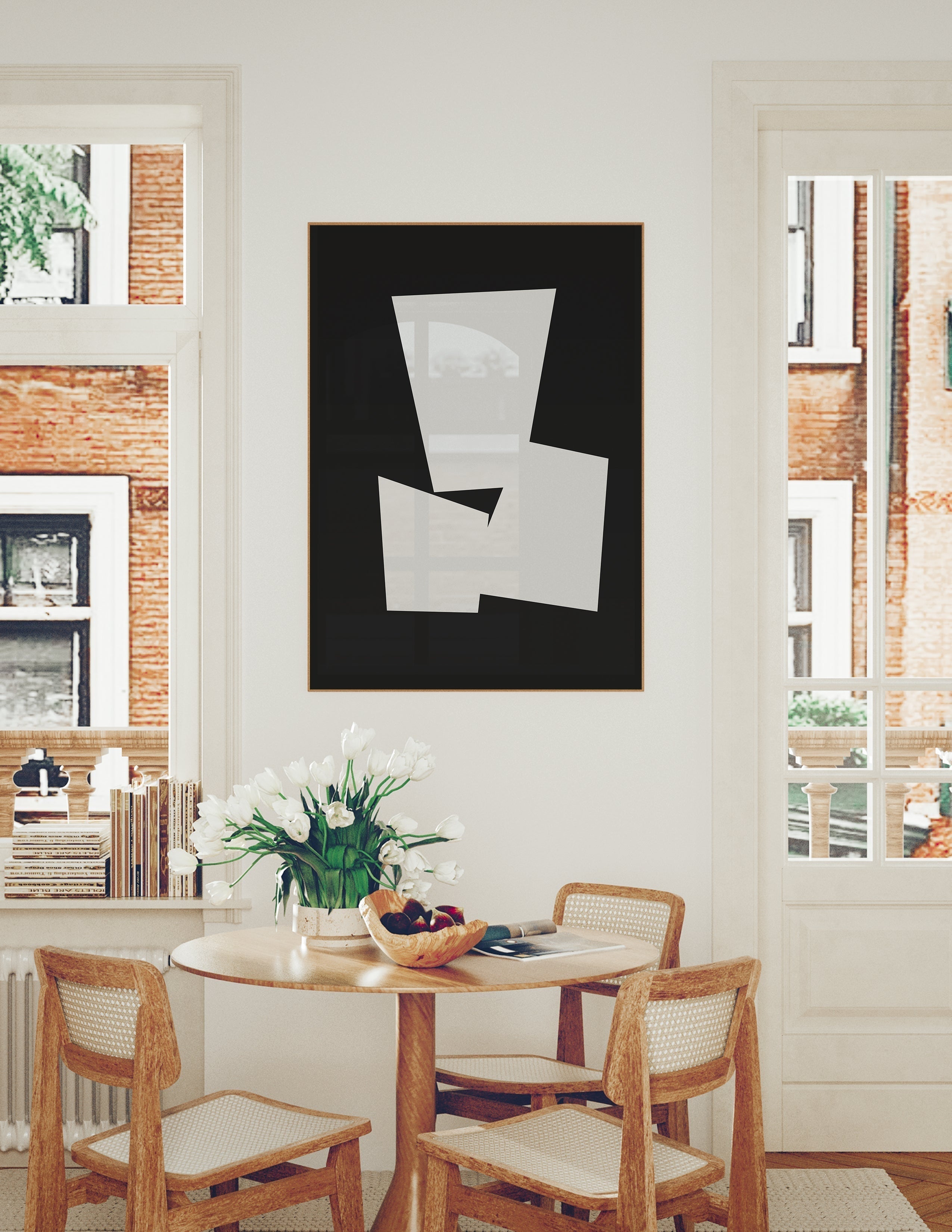 Abstract Wall Art - Minimalistic-psoter-wall_art-decor-The Poster Square