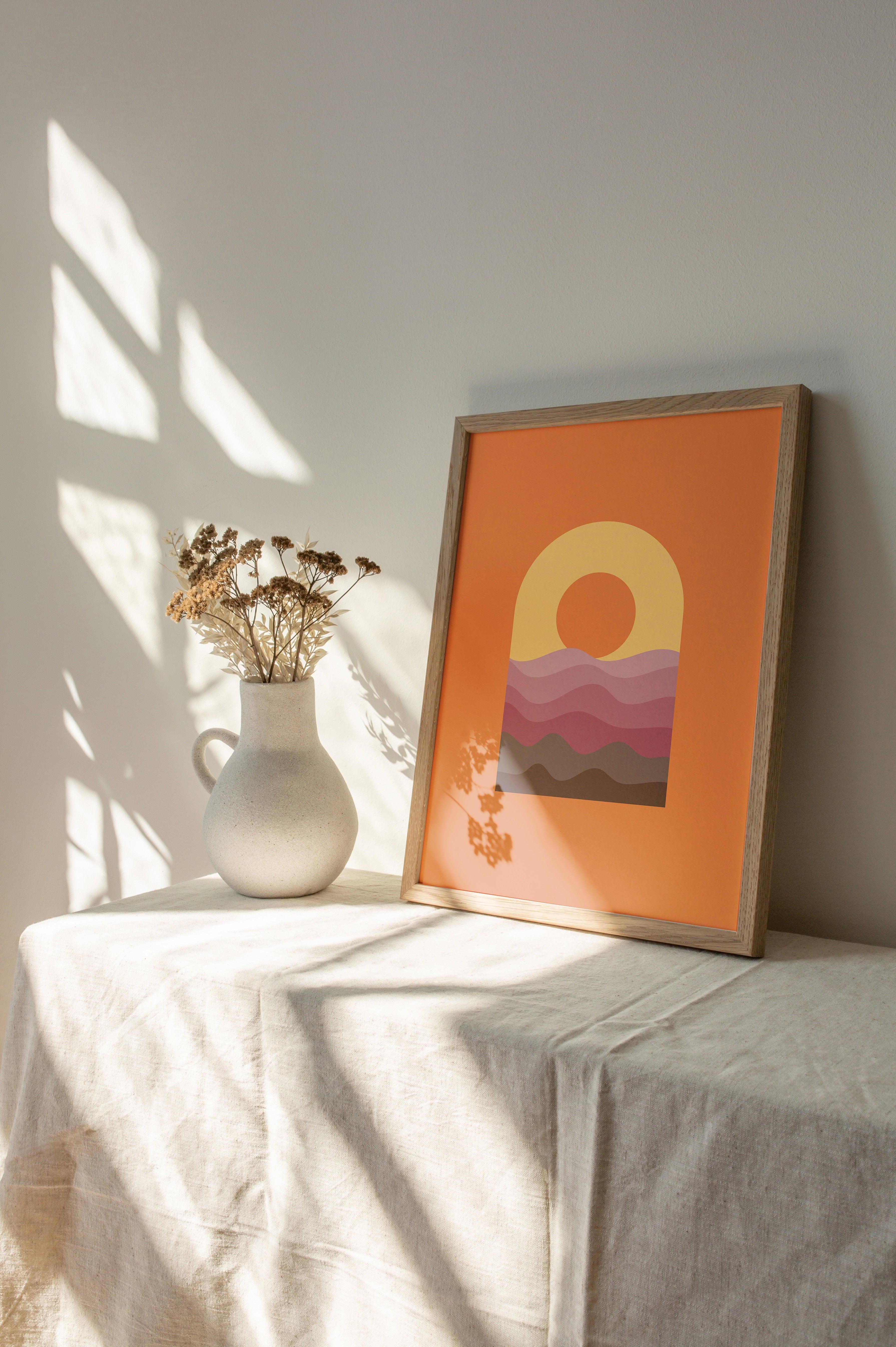 Amber Ascent-psoter-wall_art-decor-The Poster Square