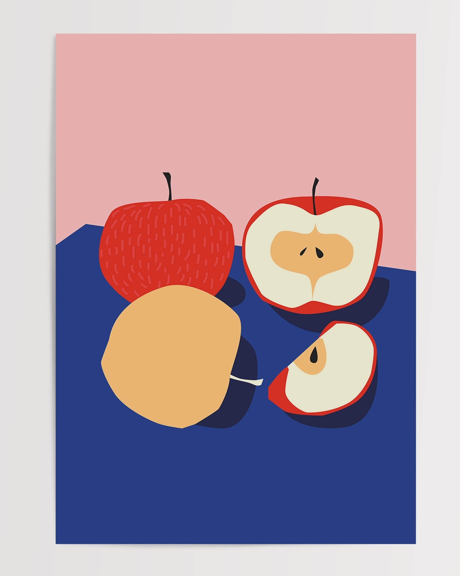 Apples-psoter-wall_art-decor-The Poster Square