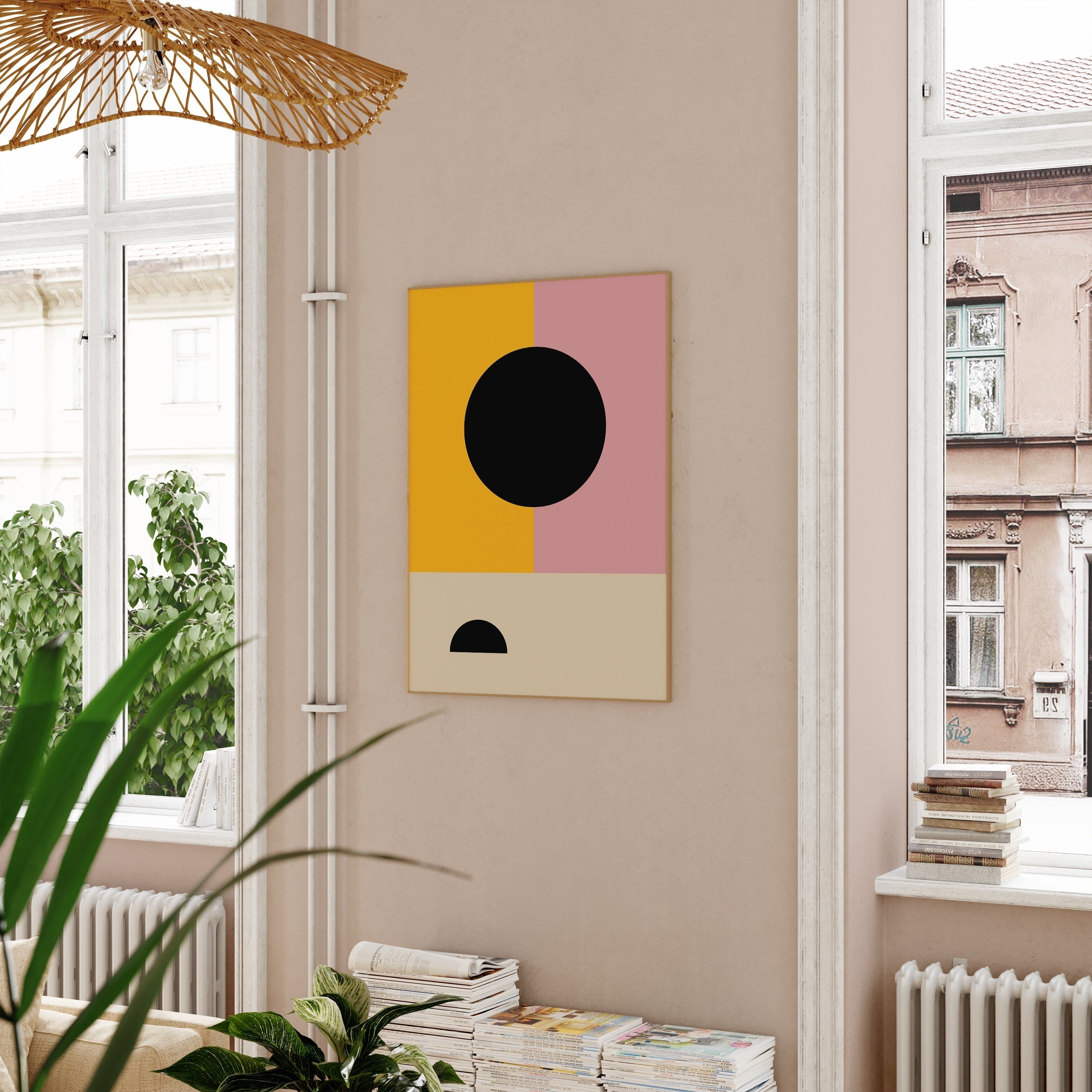 Bauhaus Inspired N28-psoter-wall_art-decor-The Poster Square