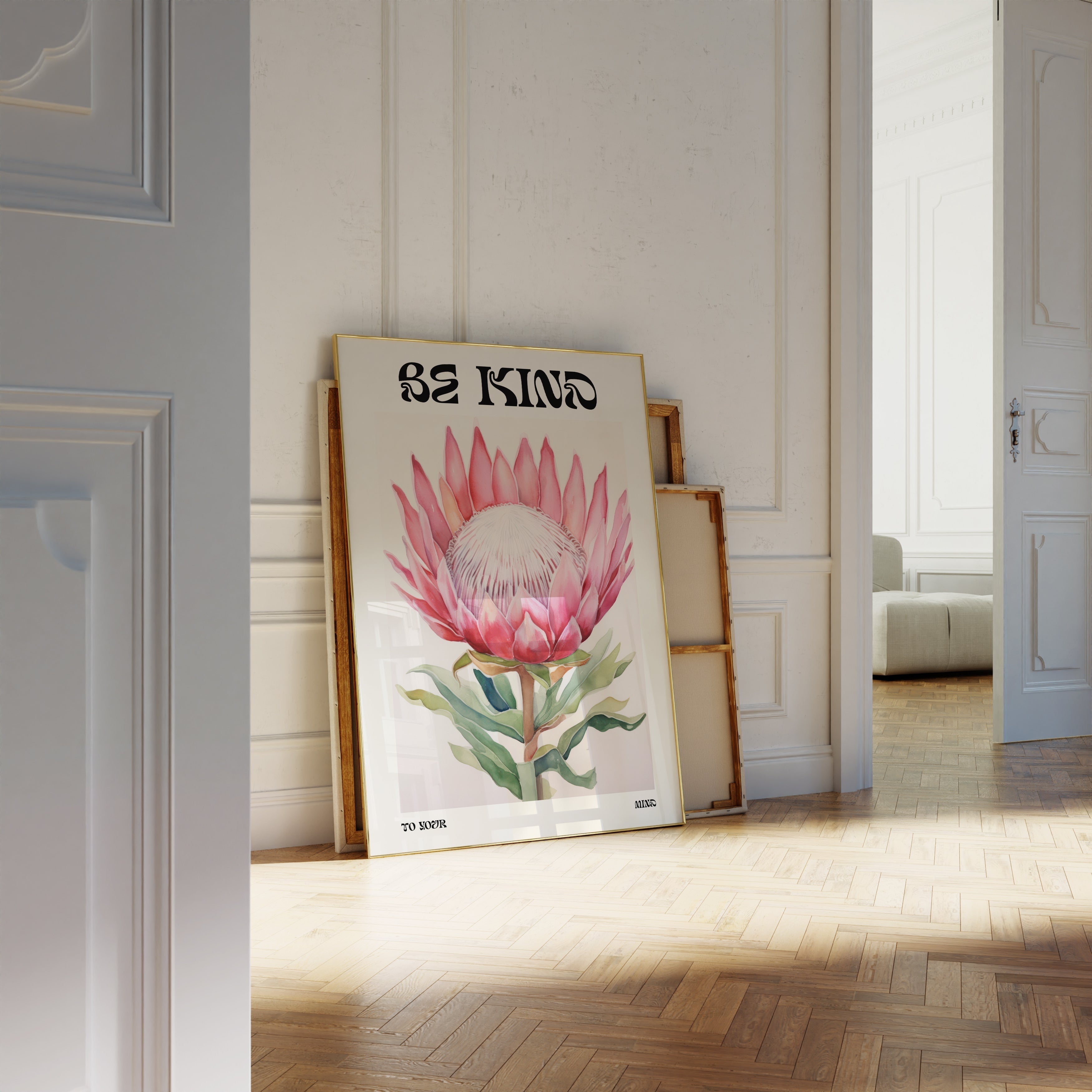 Be Kind to Your Mind-psoter-wall_art-decor-The Poster Square