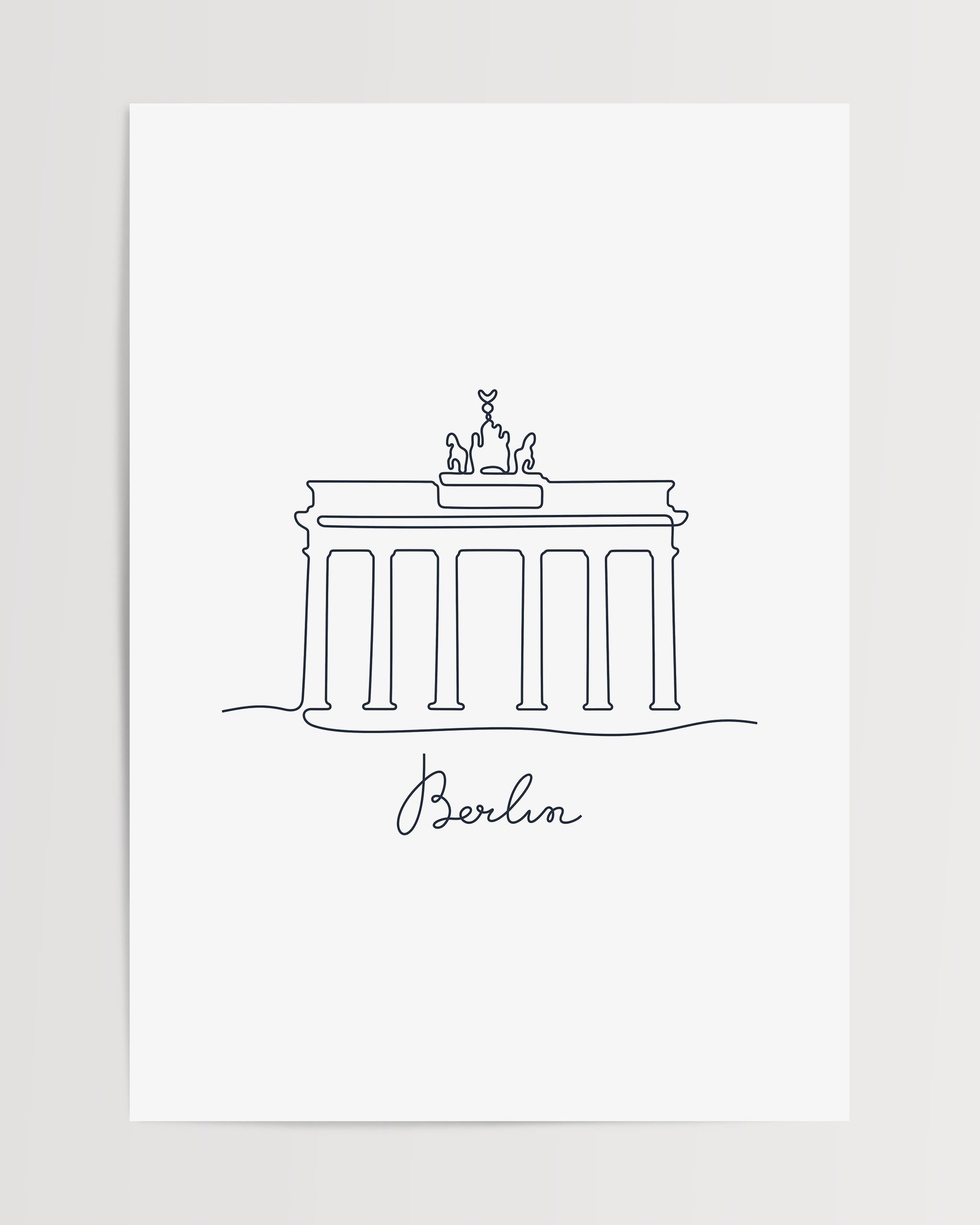 Berlin's Brandenburg Gate-psoter-wall_art-decor-The Poster Square