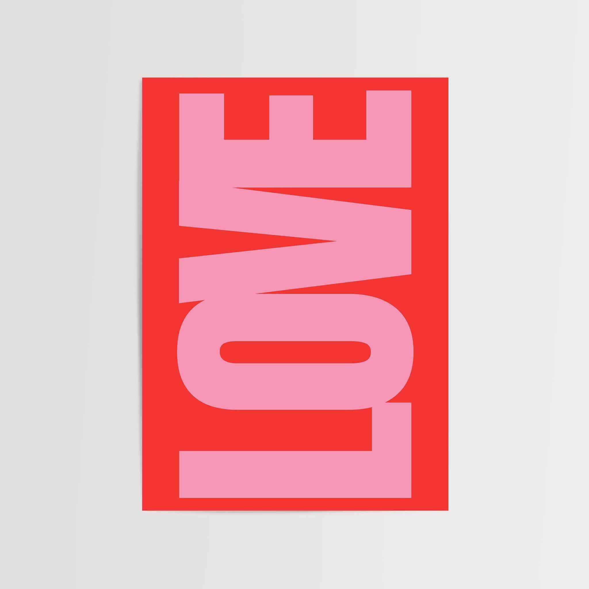 Bold Love-psoter-wall_art-decor-The Poster Square