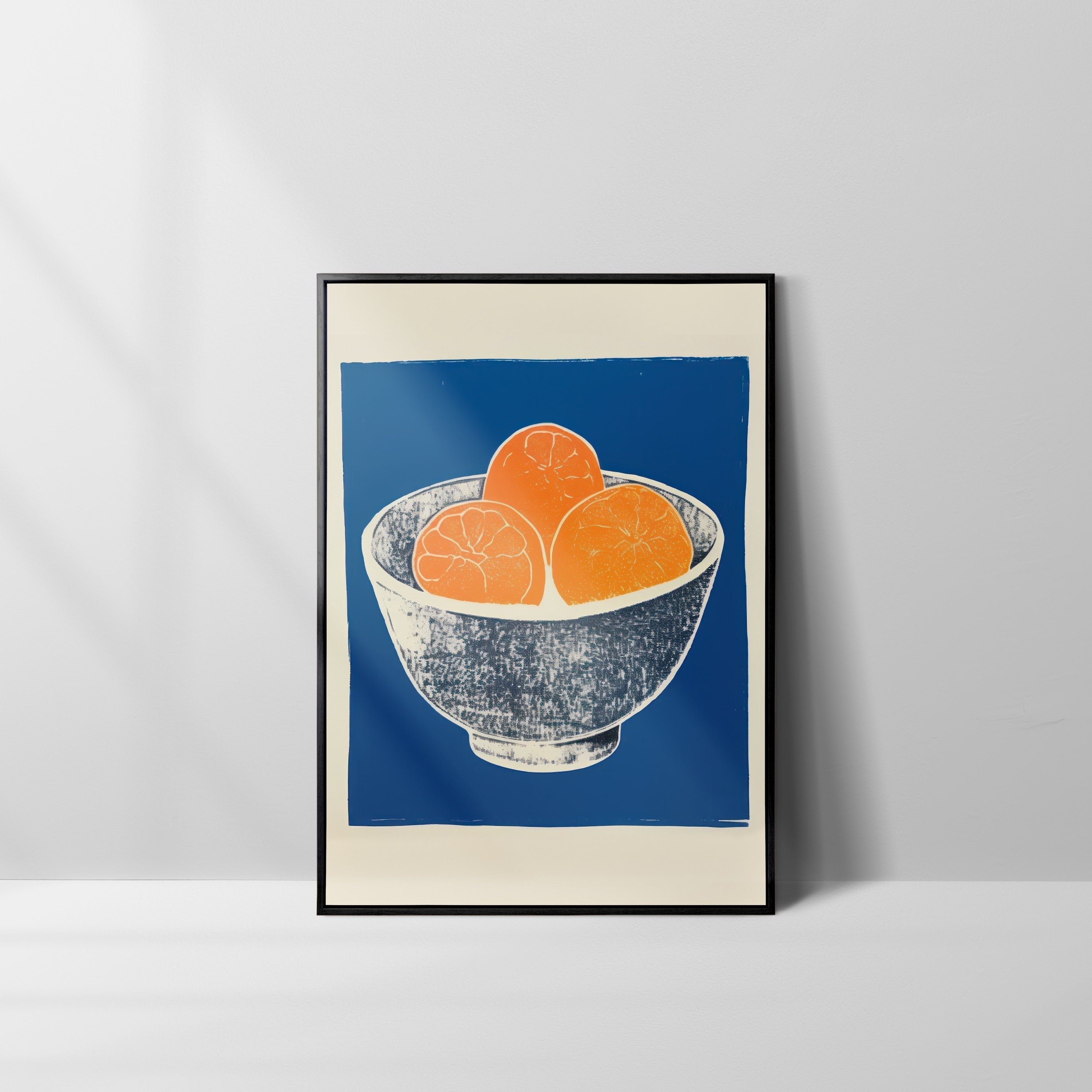 Bowl Of Oranges-psoter-wall_art-decor-The Poster Square